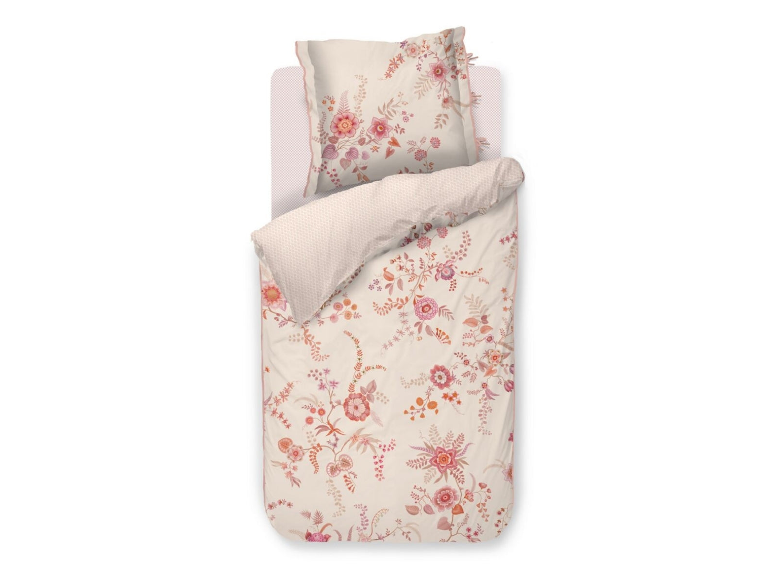 PIP STUDIO Everbloom Bettwäsche light pink 135x200cm (1 Stück) - Produktbild 1