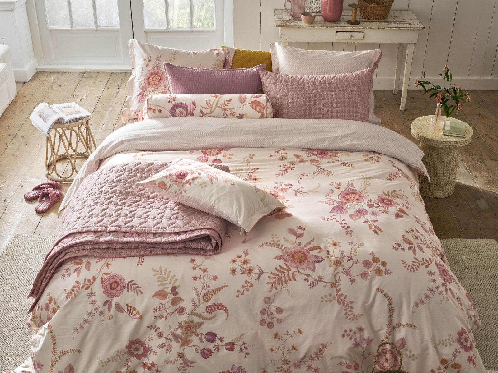 PIP STUDIO Everbloom Kissen Rolle light pink 22x70cm (1Stück) - Produktbild 6
