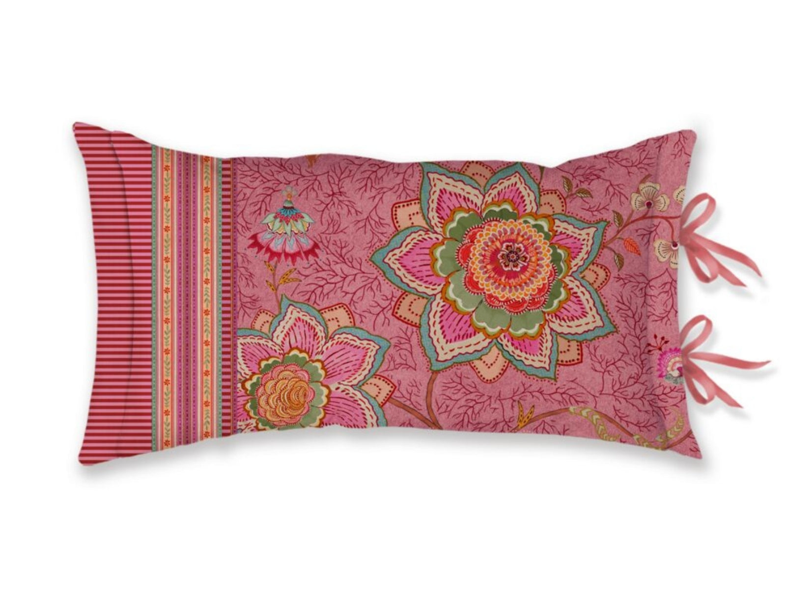 PIP STUDIO Mumbai Evening Kissen dark pink 35x60cm (1 Stück) - Produktbild 1