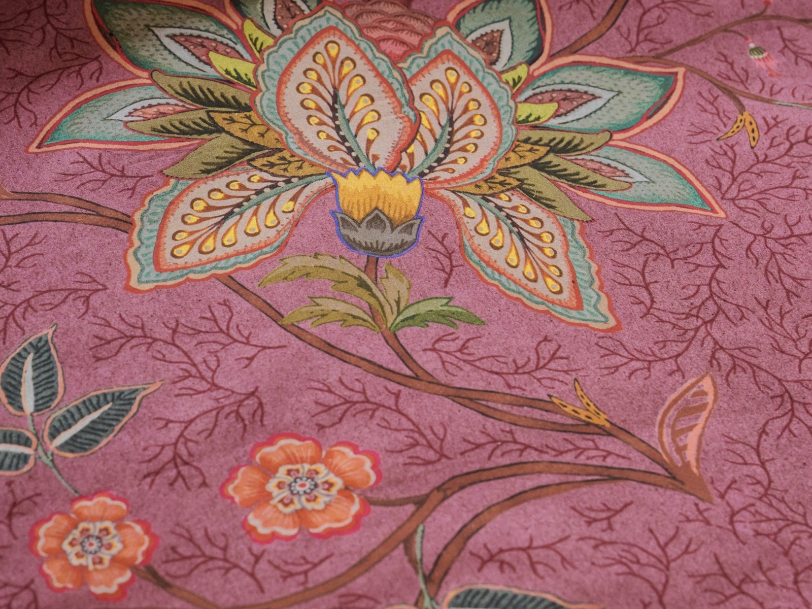 PIP STUDIO Mumbai Evening Kissen dark pink 35x60cm (1 Stück) - Produktbild 4