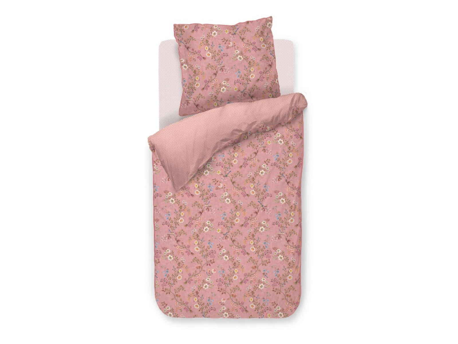 PIP STUDIO Lotus Lullaby Bettwäsche pink 135x200cm (1 Stück) - Produktbild 1