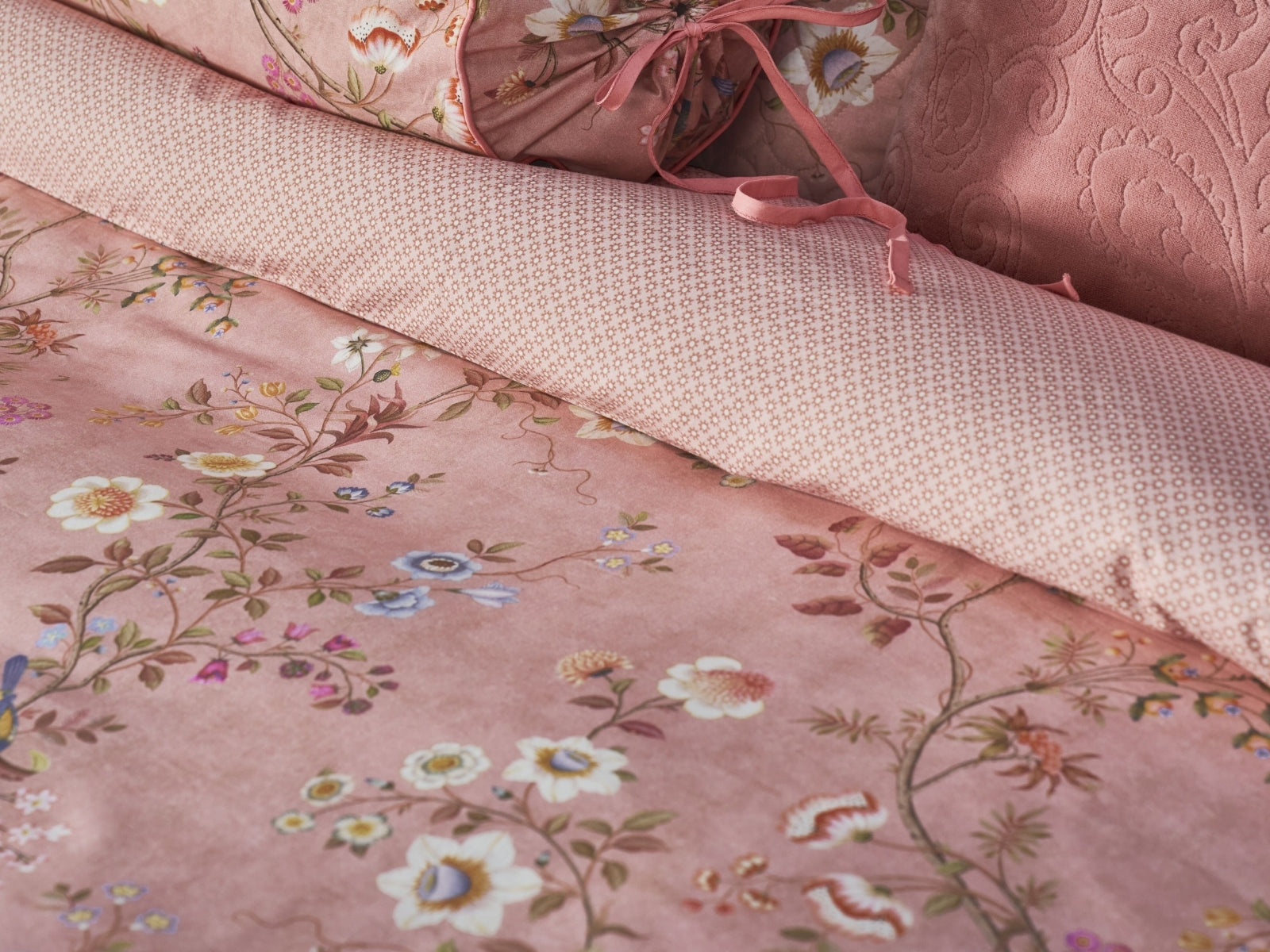 PIP STUDIO Lotus Lullaby Bettwäsche pink 135x200cm (1 Stück) - Produktbild 4