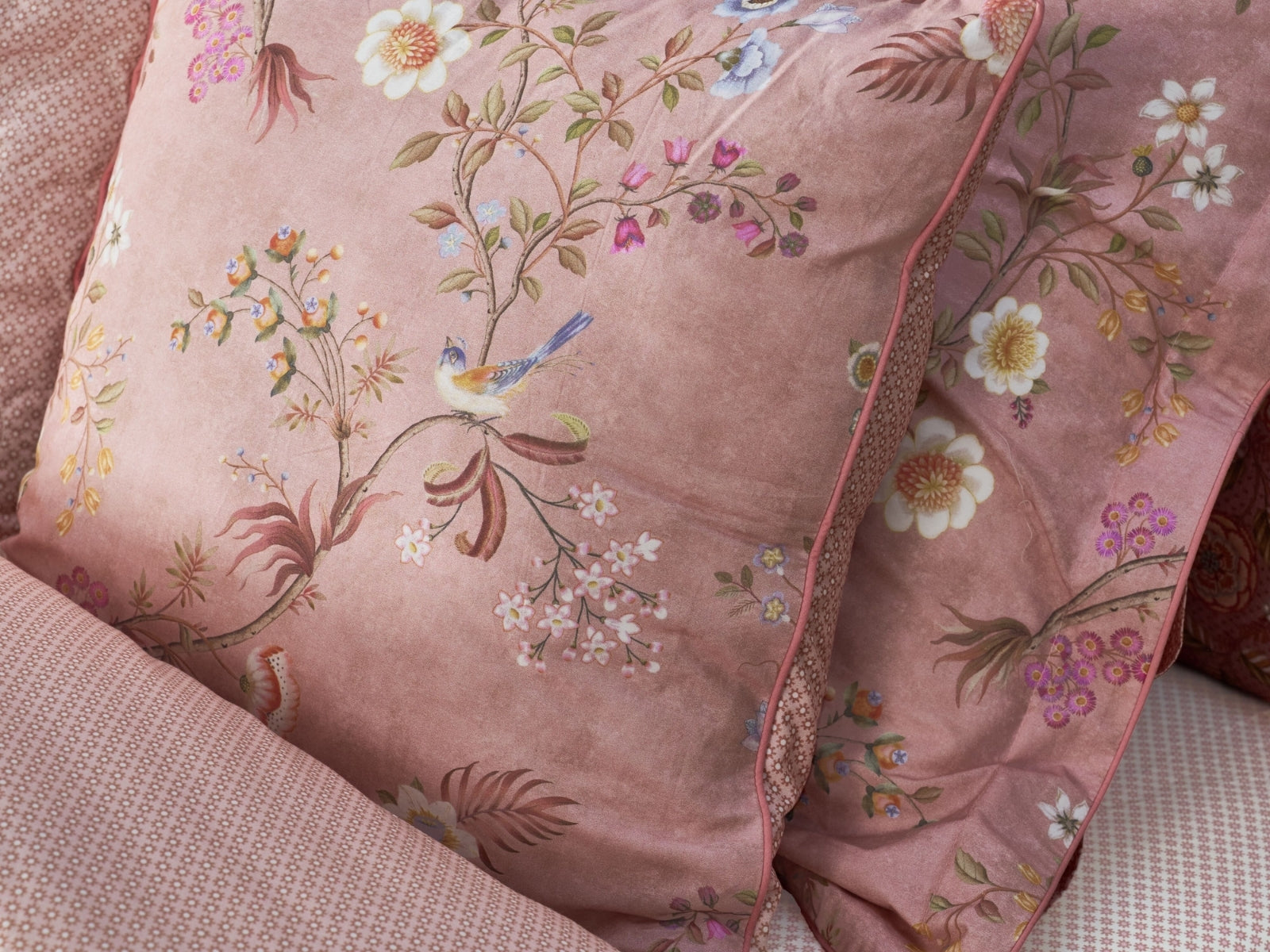 PIP STUDIO Lotus Lullaby Kissen quadratisch pink 45x45cm (1Stück) - Produktbild 4
