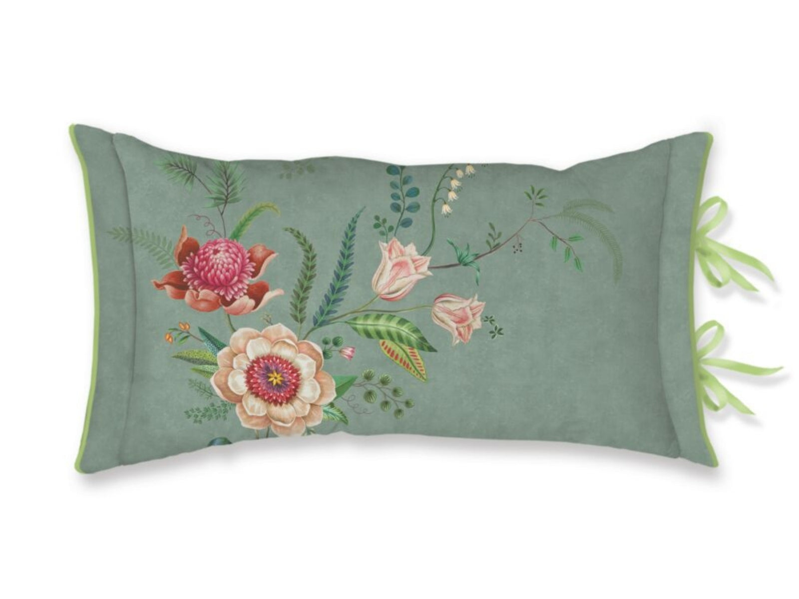 PIP STUDIO Everbloom Kissen grün 35x60cm (1 Stück) - Produktbild 1