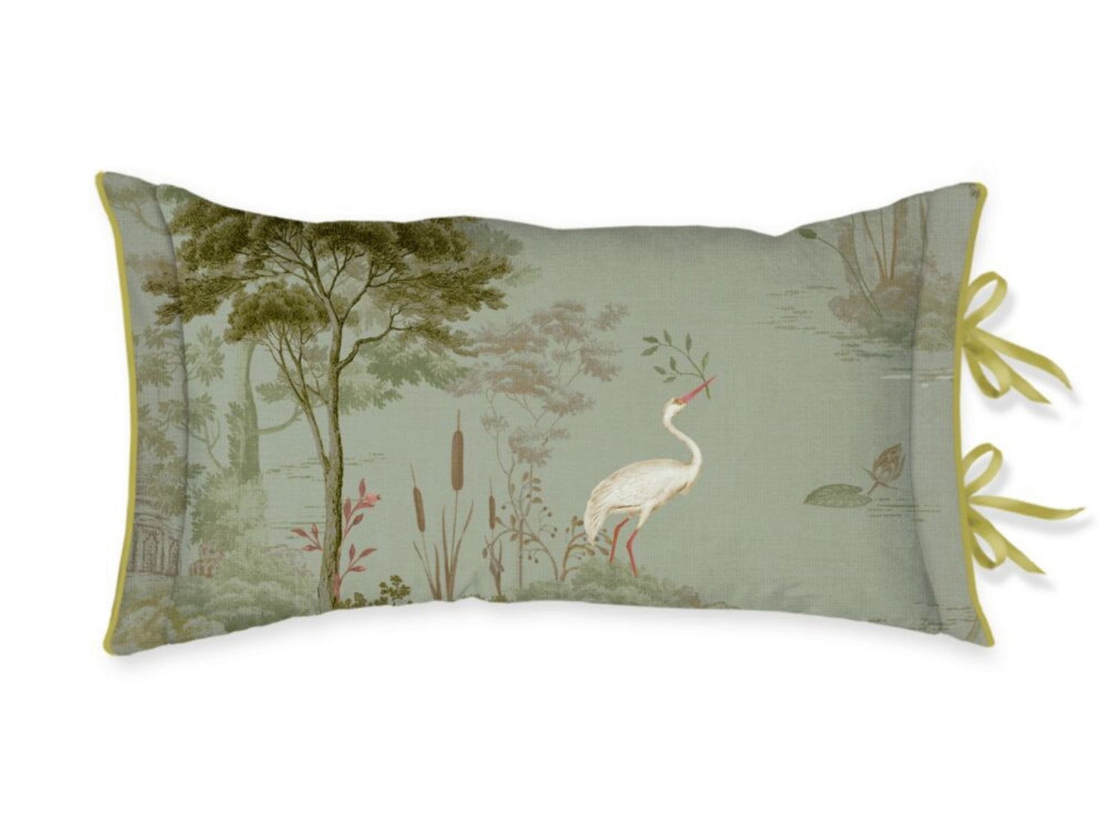 PIP STUDIO Darjeeling Days Kissen grün 35x60cm (1 Stück) - Produktbild 1