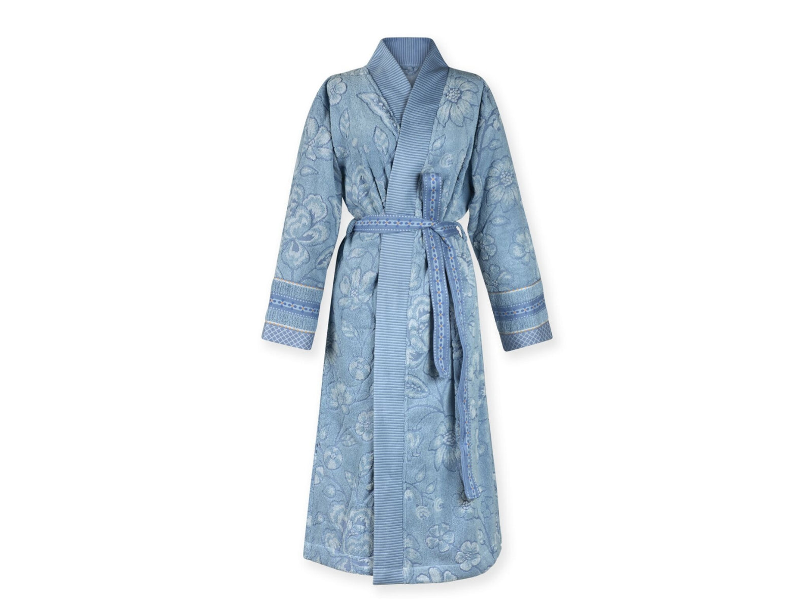 PIP STUDIO Jasmin Jacquard Bademantel light blue XL (1 Stück) - Produktbild 1