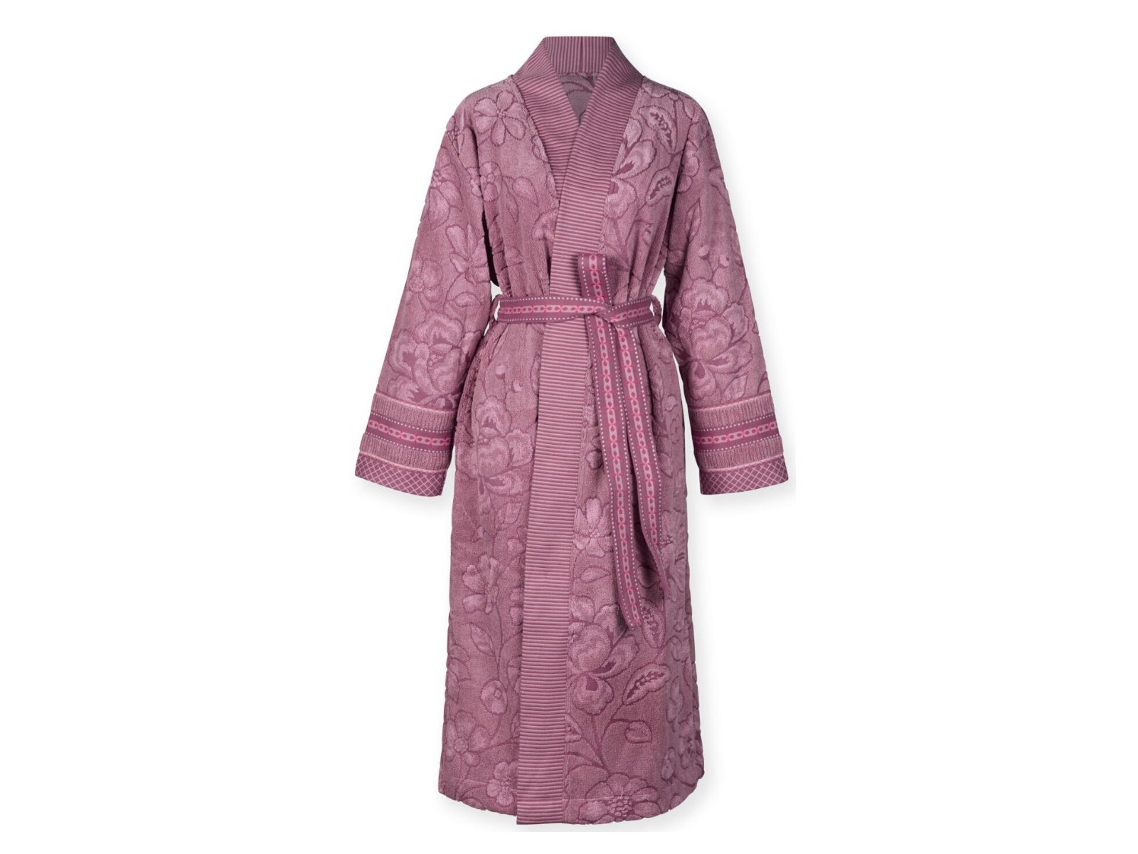 PIP STUDIO Jasmin Jacquard Bademantel light pink XS (1 Stück) - Produktbild 1