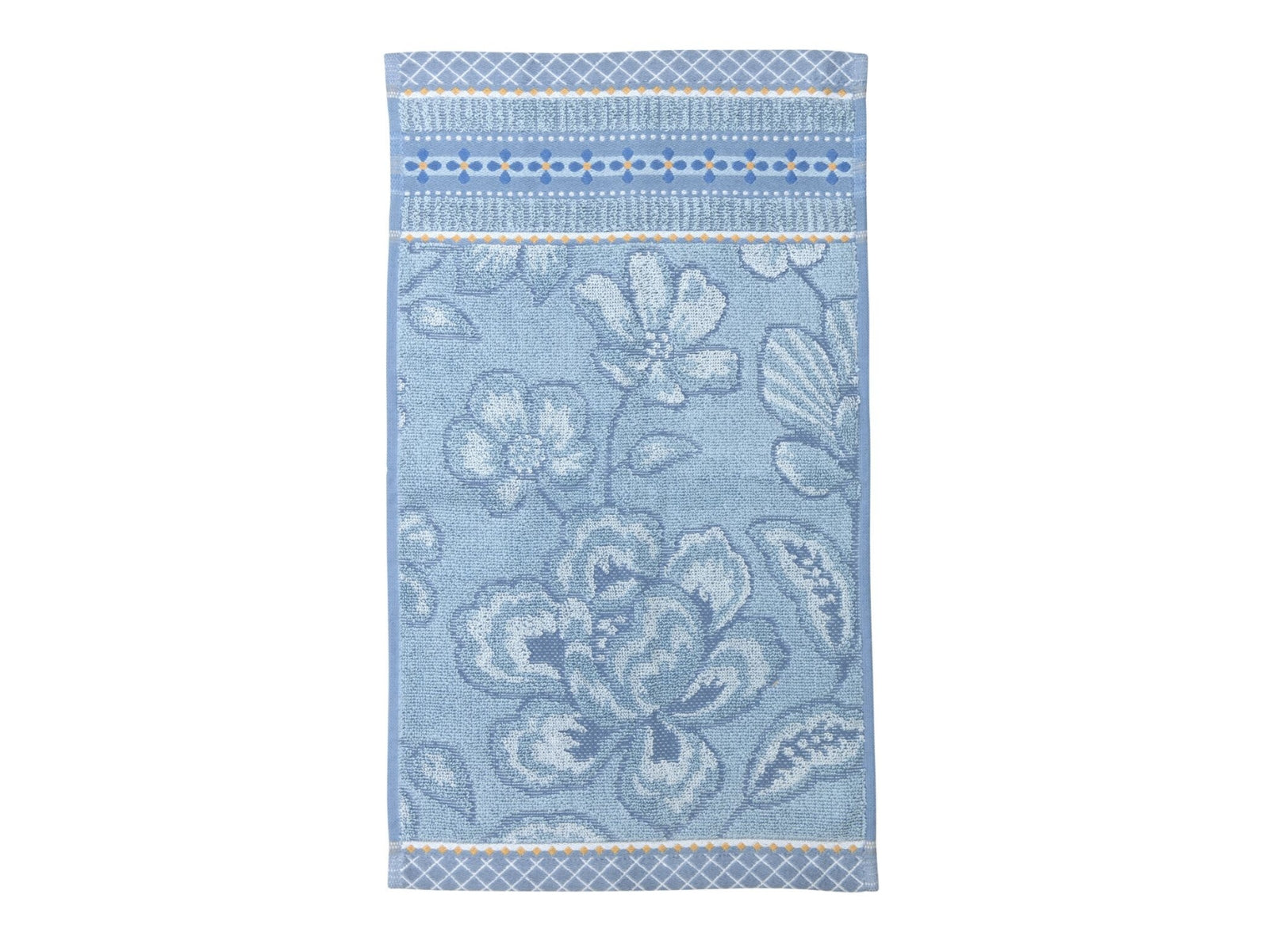 PIP STUDIO Jasmin Jacquard Gästehandtuch light blue 30x50cm (1 Stück) - Produktbild 1