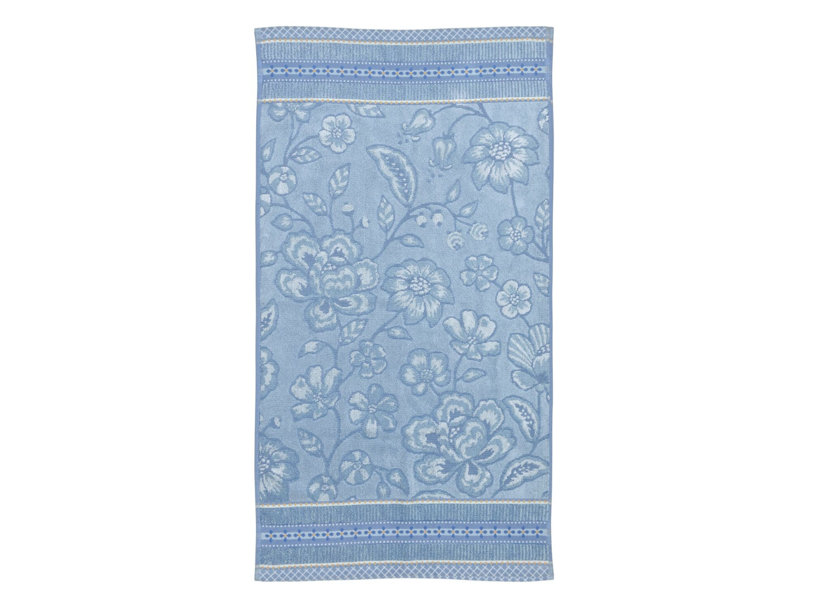 PIP STUDIO Jasmin Jacquard Handtuch light blue 55x100cm (1 Stück) - Produktbild 1