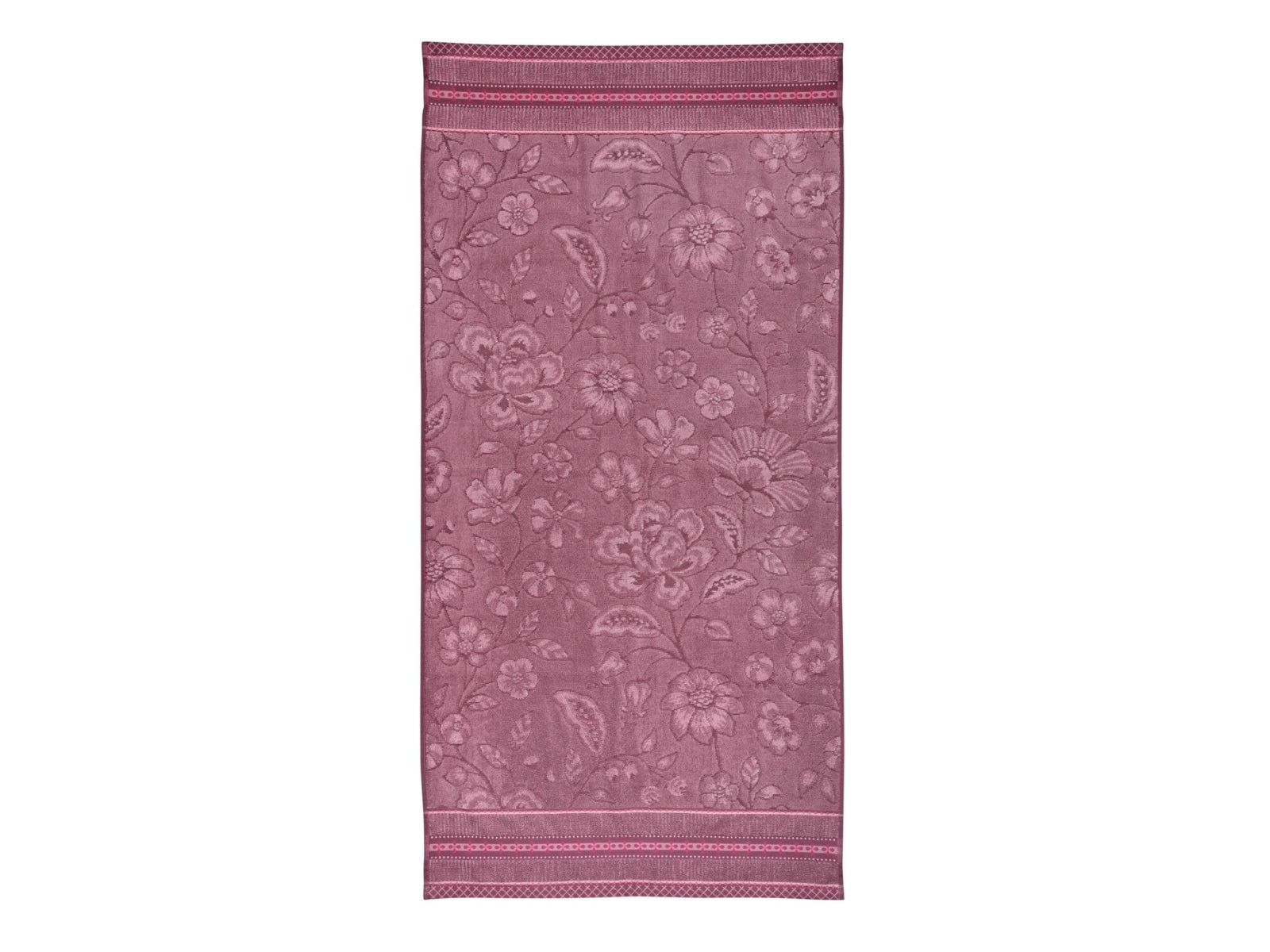 PIP STUDIO Jasmin Jacquard Duschtuch light pink 70x140cm (1 Stück) - Produktbild 1