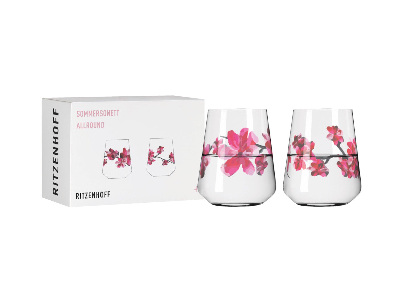 Ritzenhoff Sommersonett  Allround-Glas (A. Vasconcelos) 2er Set #3 #4 F25 Freisteller 1