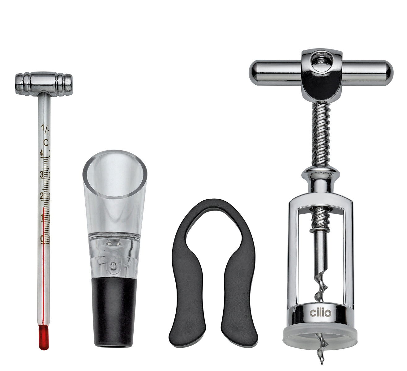 cilio Weinset LOMBARDIA 4tlg Freisteller 2