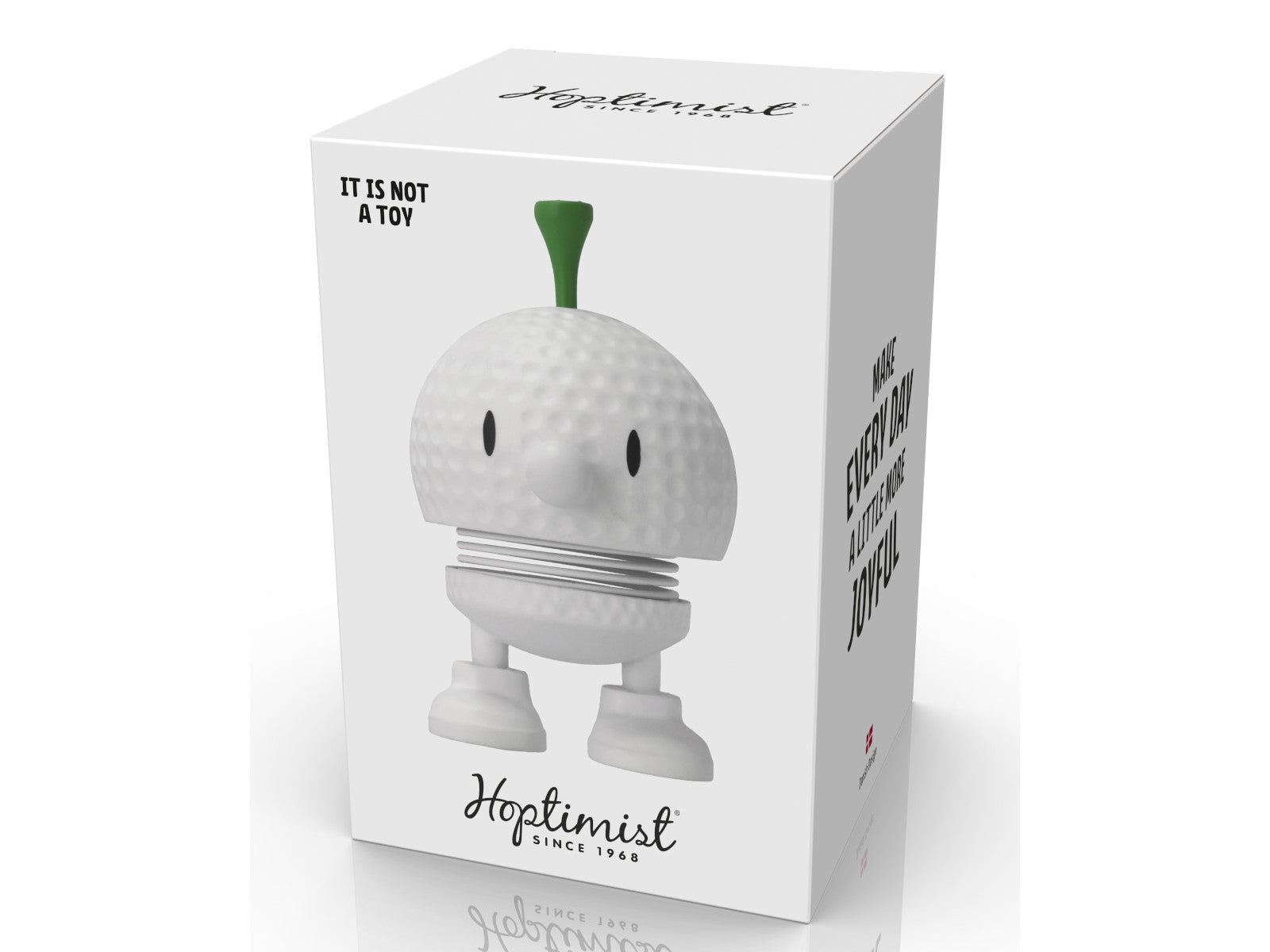 Hoptimist Golf Bumble S White 8,5cm Freisteller 2