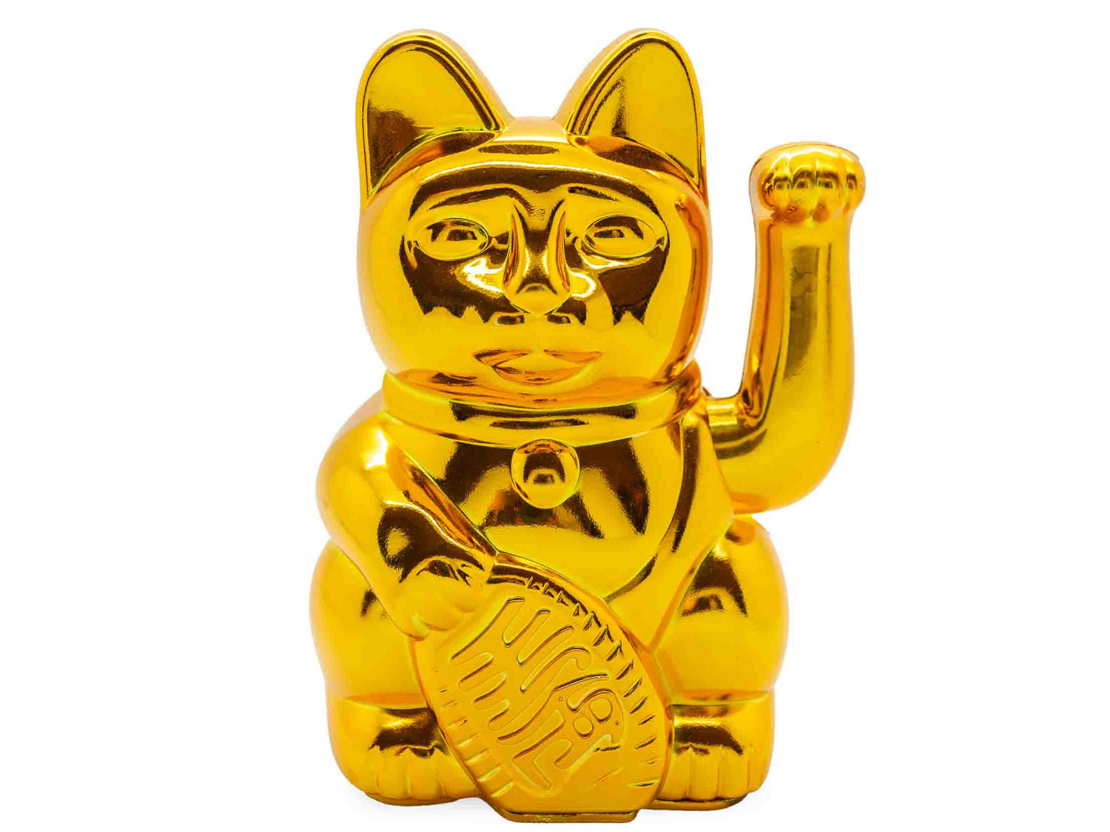 Donkey Products Lucky Cat Cosmic Winkekatze shiny copper 15cm Freisteller 1