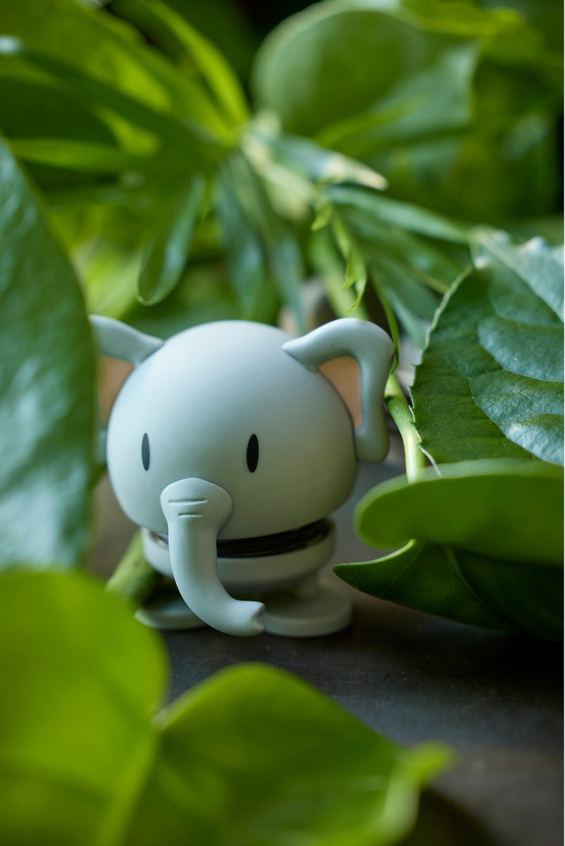 Hoptimist Soft Elephant S Grey 6cm Lifestyle 1