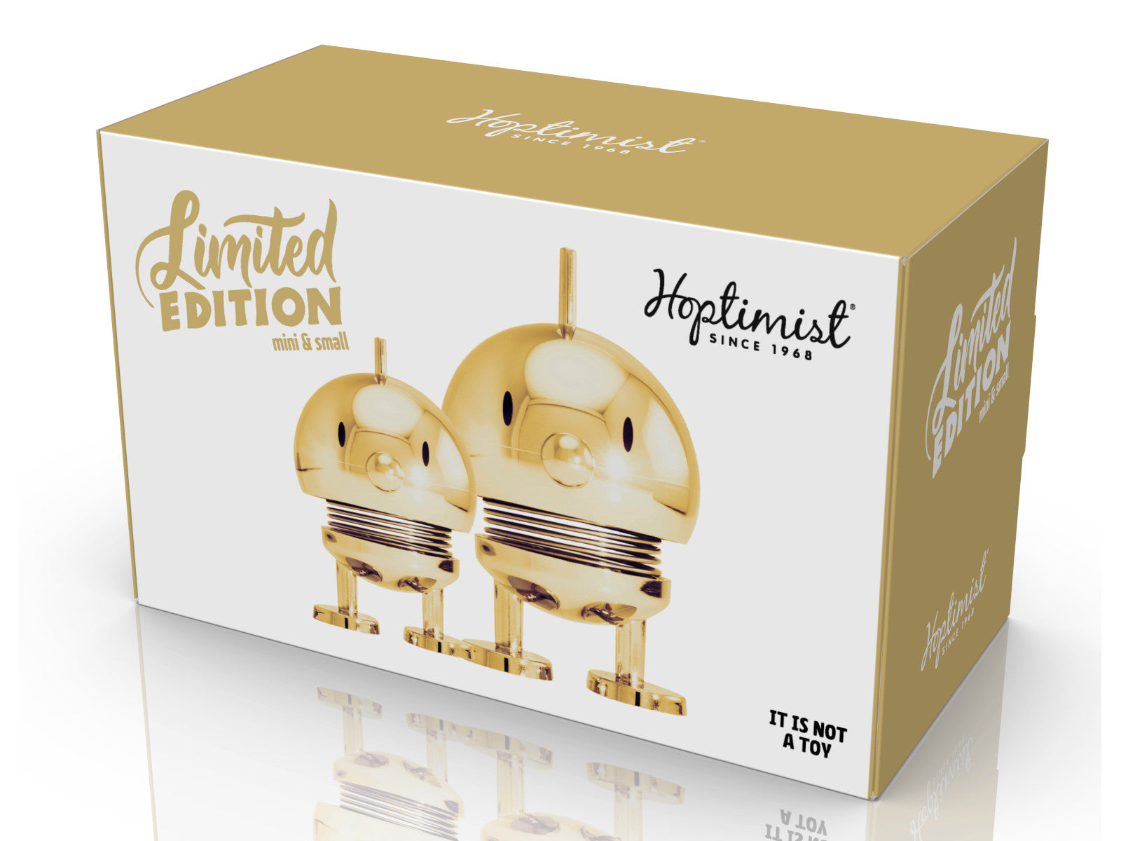 Hoptimist Bumble set XS/S Gold 2tlg Freisteller 2