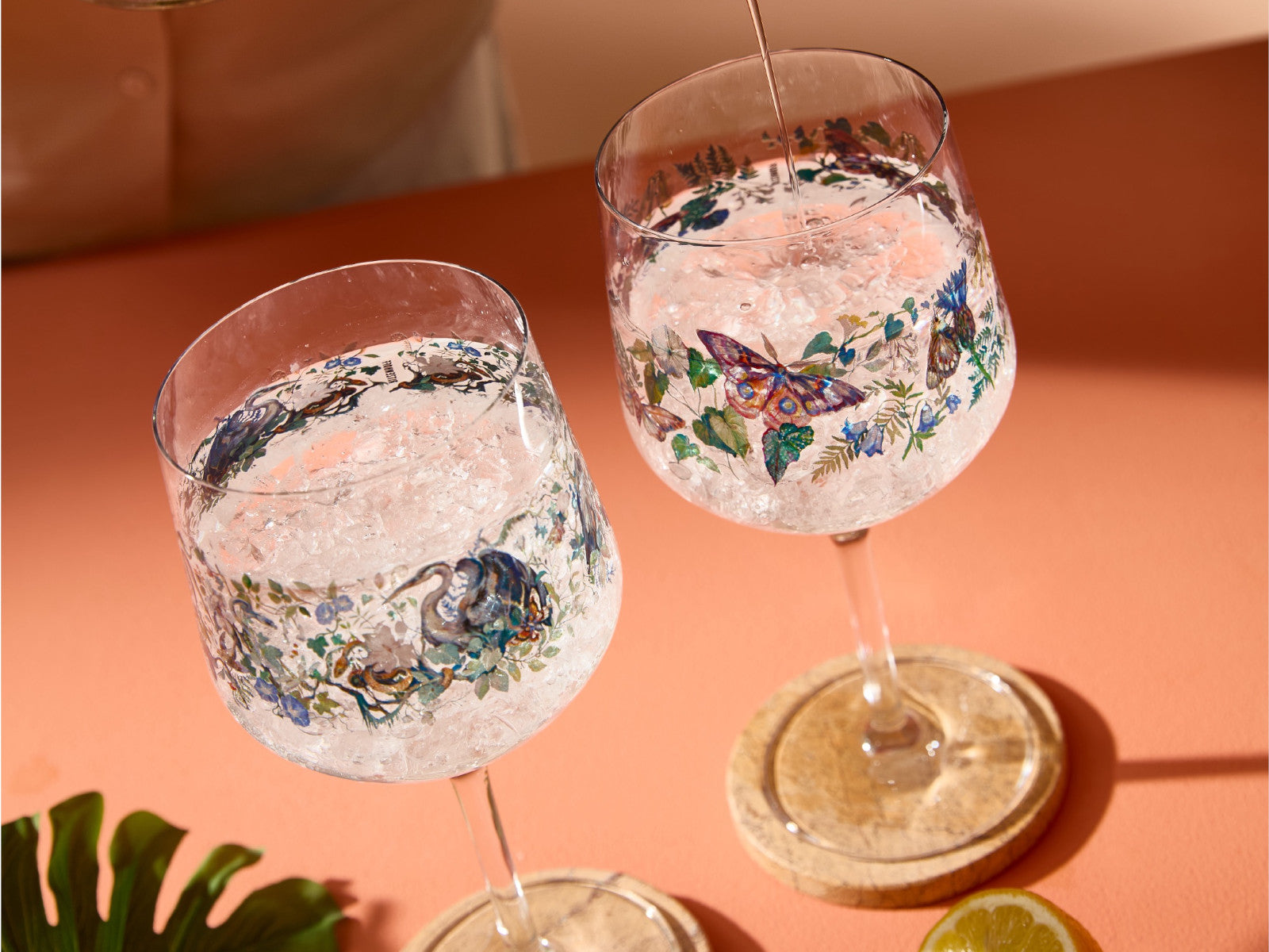 RITZENHOFF Schattenfauna Gin Kelch 2er Set (C. Mcallister) H25 #7 #8 Lifestyle 2