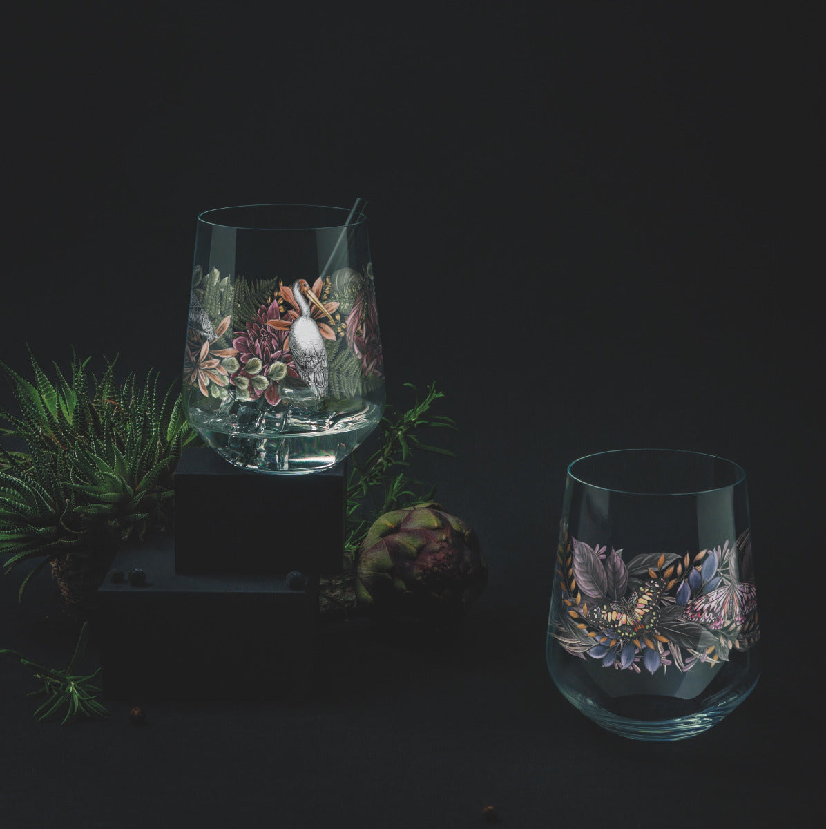RITZENHOFF Schattenfauna Gin Tumbler 2er Set F21 #1 #2