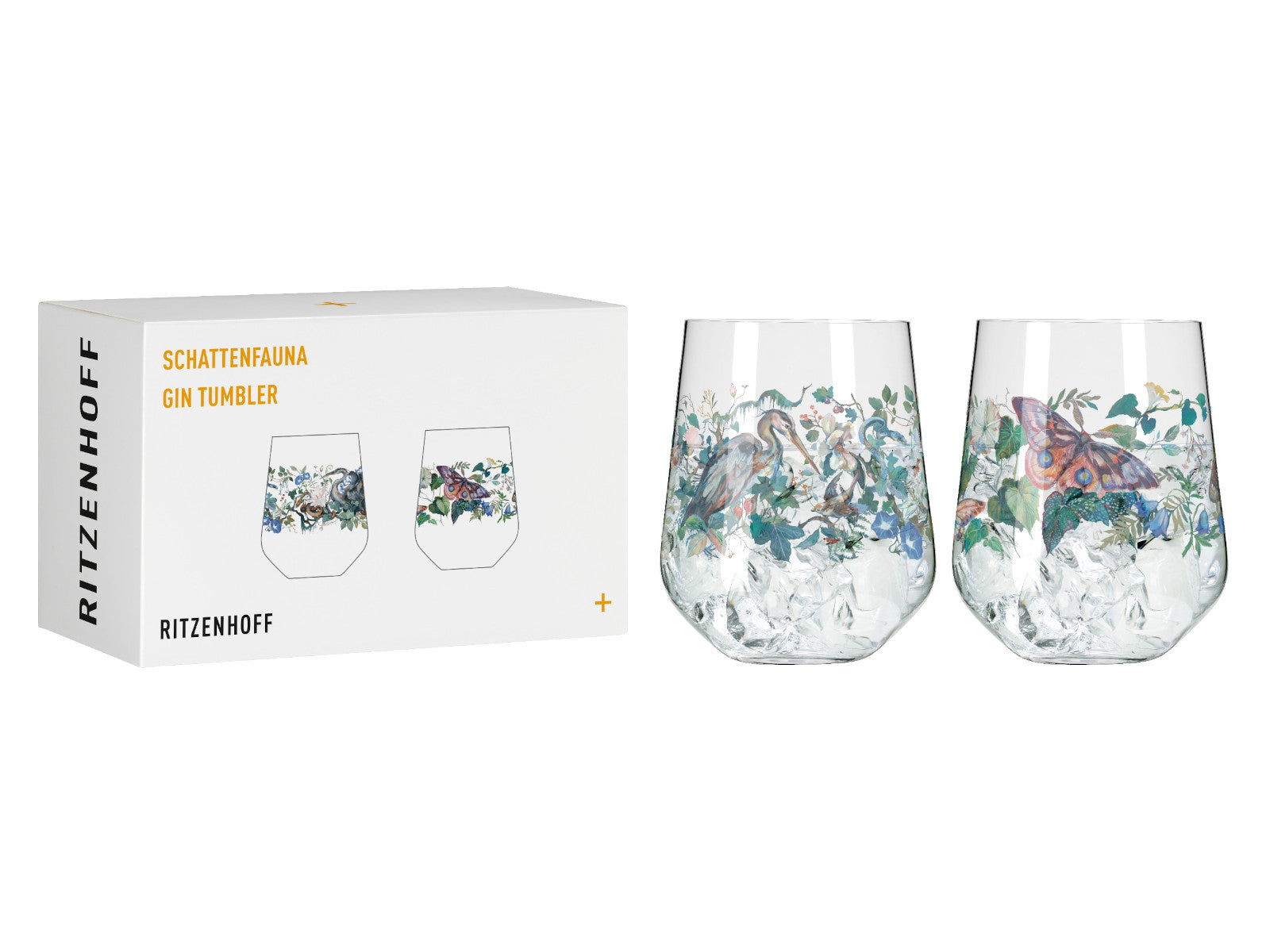 RITZENHOFF Schattenfauna Gin Tumbler 2er Set (C. Mcallister) H25 #7 #8 Freisteller 1