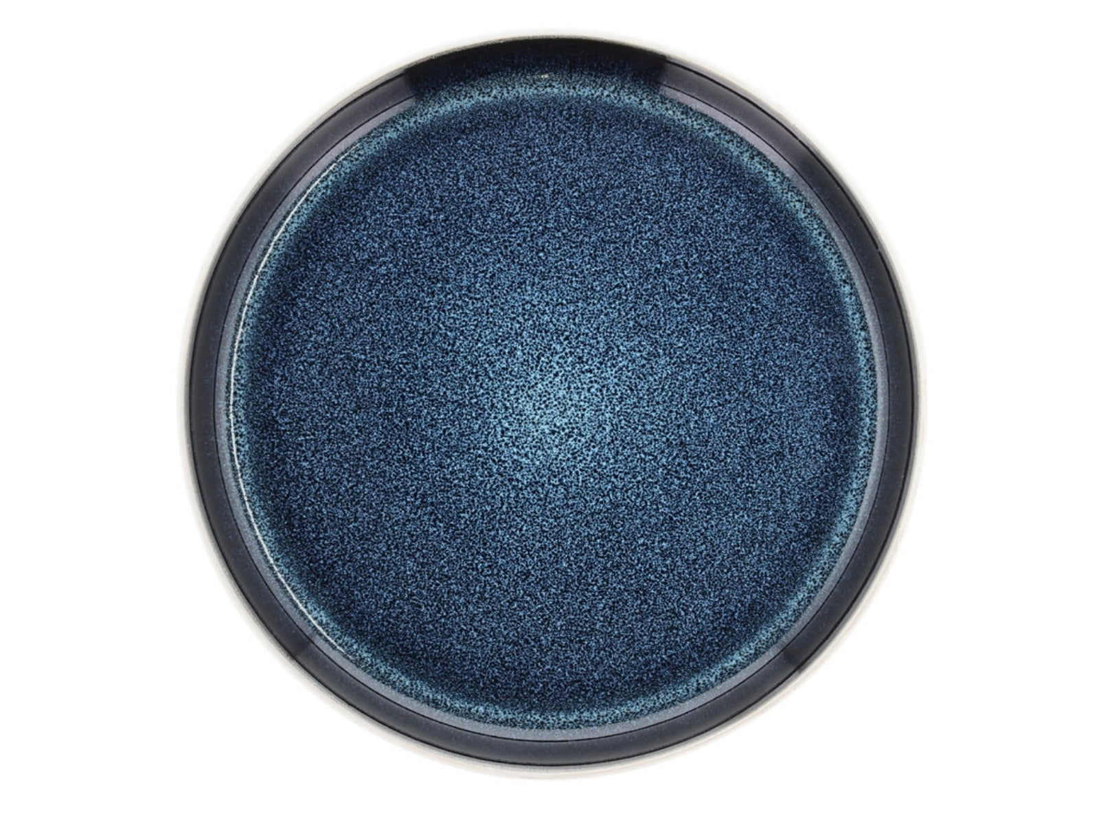 Bitz Gastro Teller weiß/dunkelblau 21cm - Produktbild 1