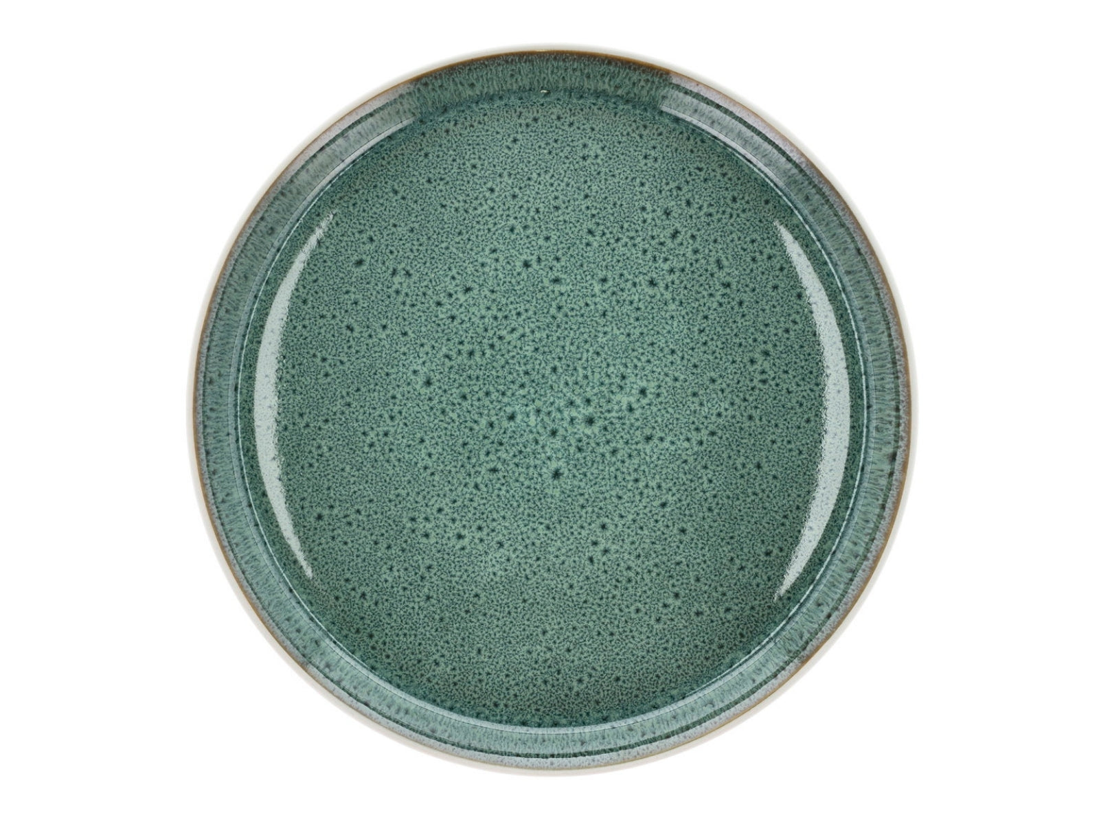 Bitz Gastro Teller weiß/grün 27cm - Produktbild 1