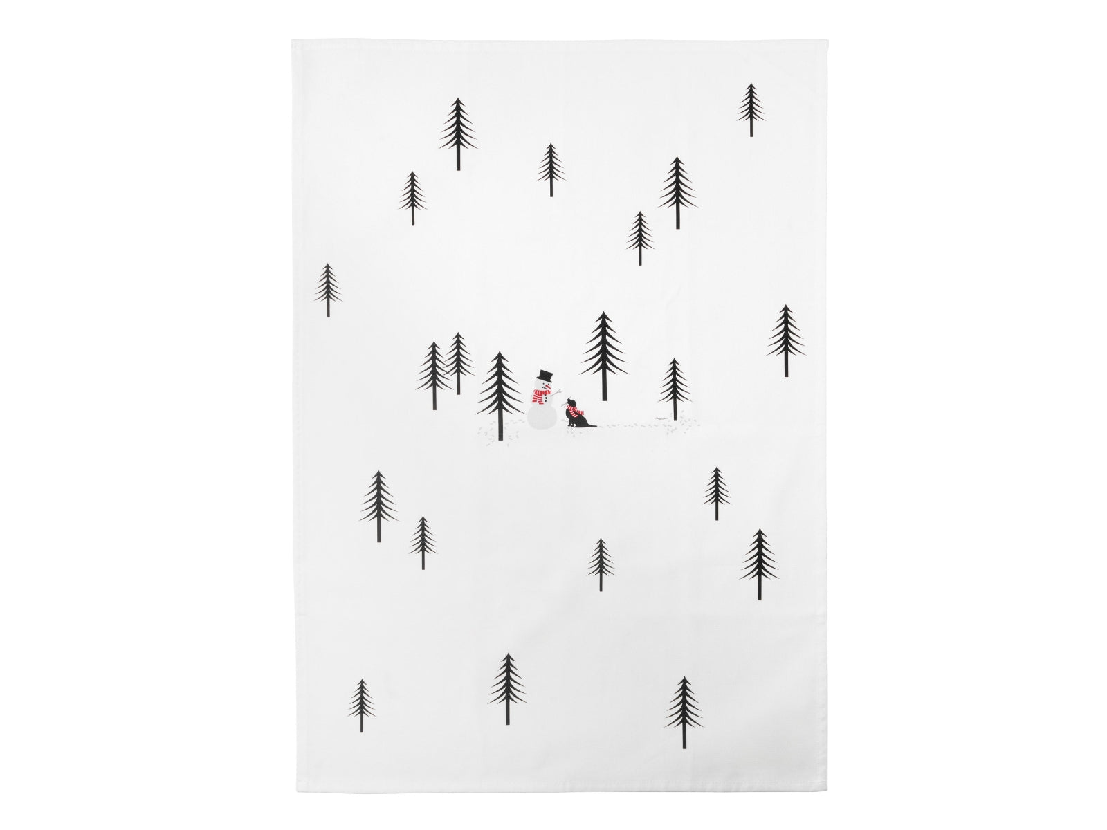 ASA Selection joy snow tracks Geschirrtuch retriever 49x70cm - Produktbild 1