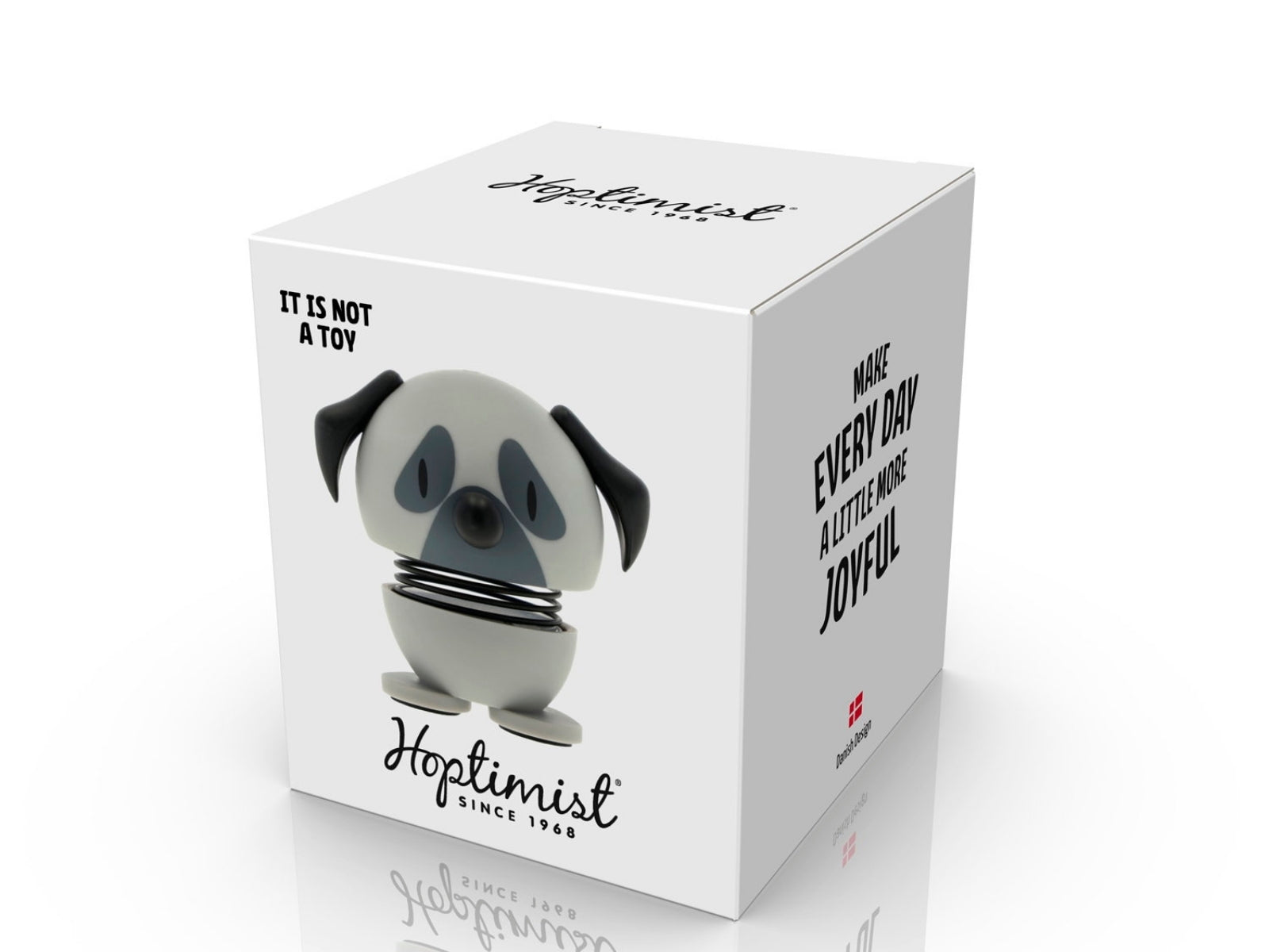 Hoptimist Pug XS grey 4,9cm - Produktbild 2