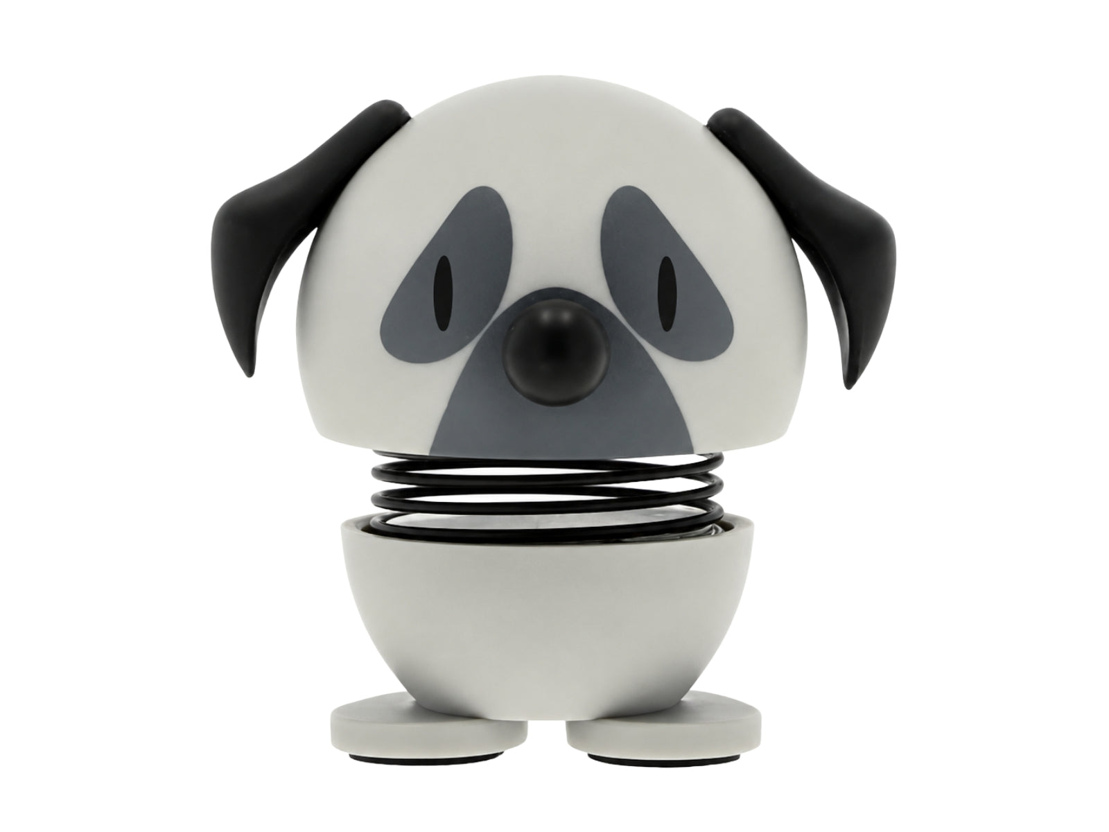 Hoptimist Pug XS grey 4,9cm - Produktbild 1