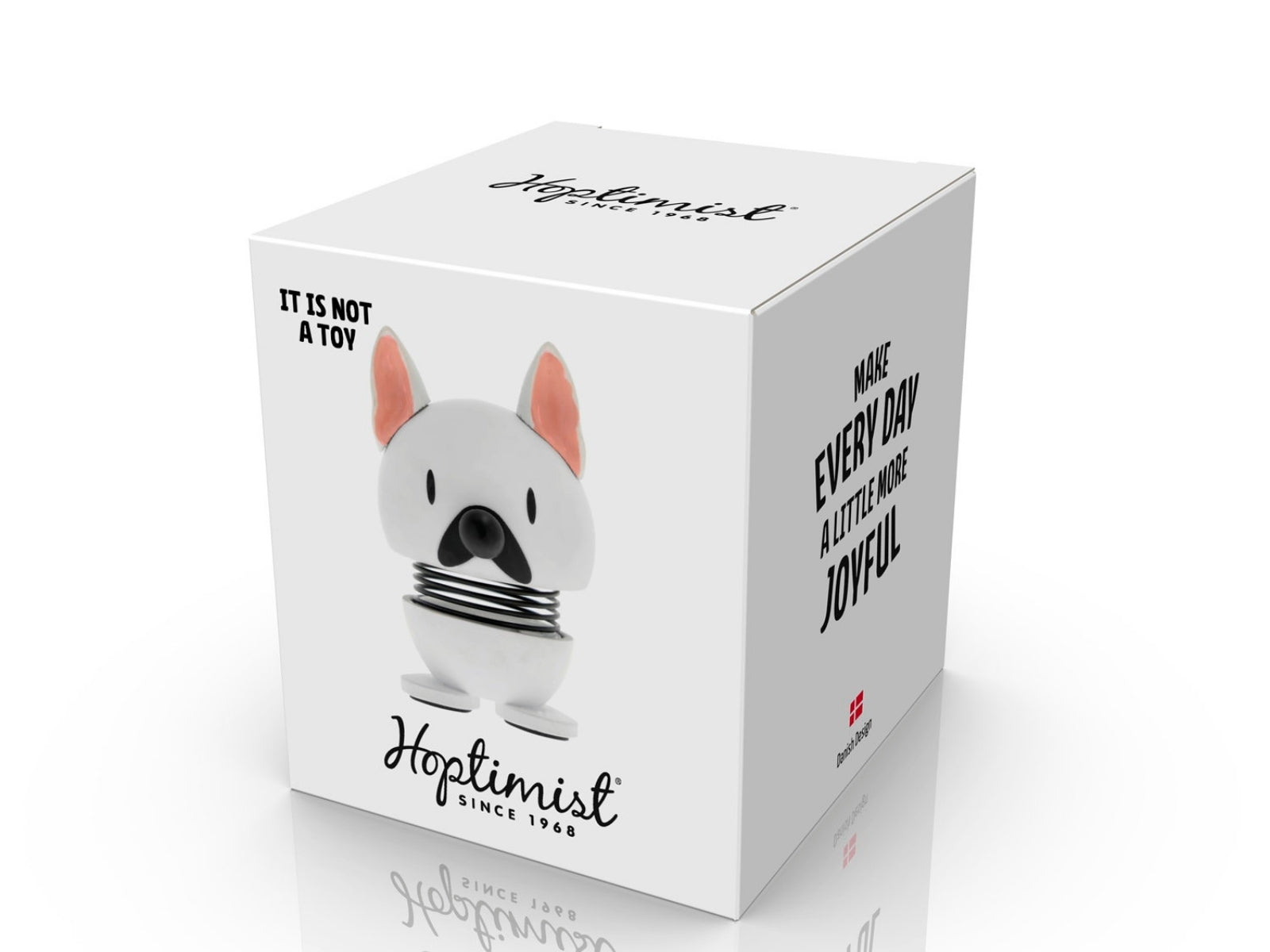 Hoptimist French bulldog XS white 6cm - Produktbild 2