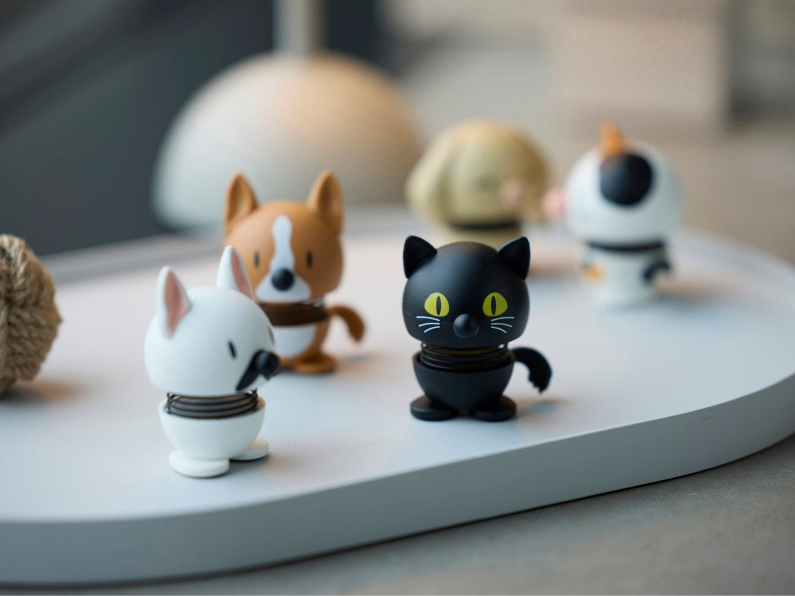 Hoptimist French bulldog XS white 6cm - Produktbild 4