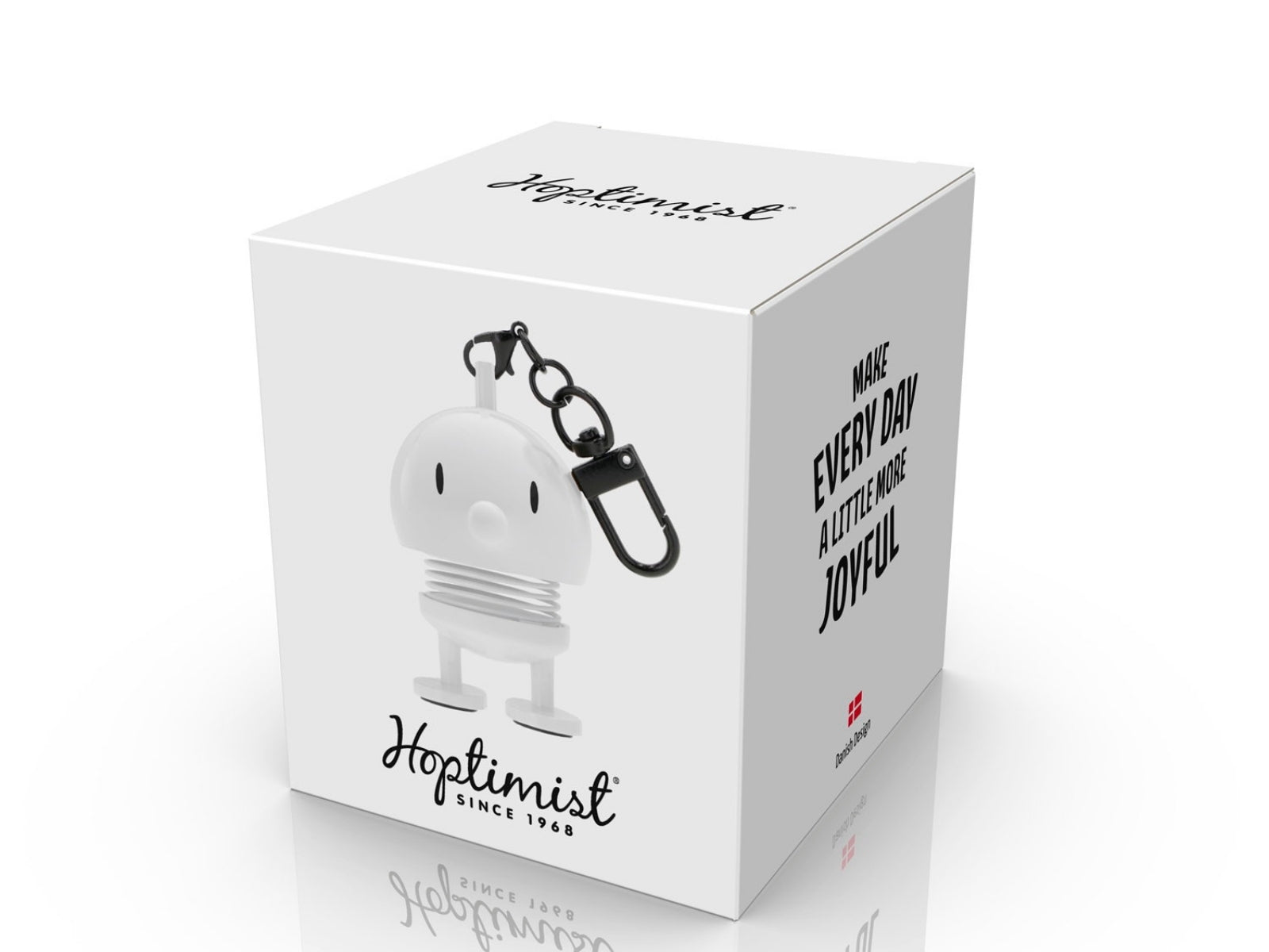 Hoptimist Bag charm white 5,9cm - Produktbild 3