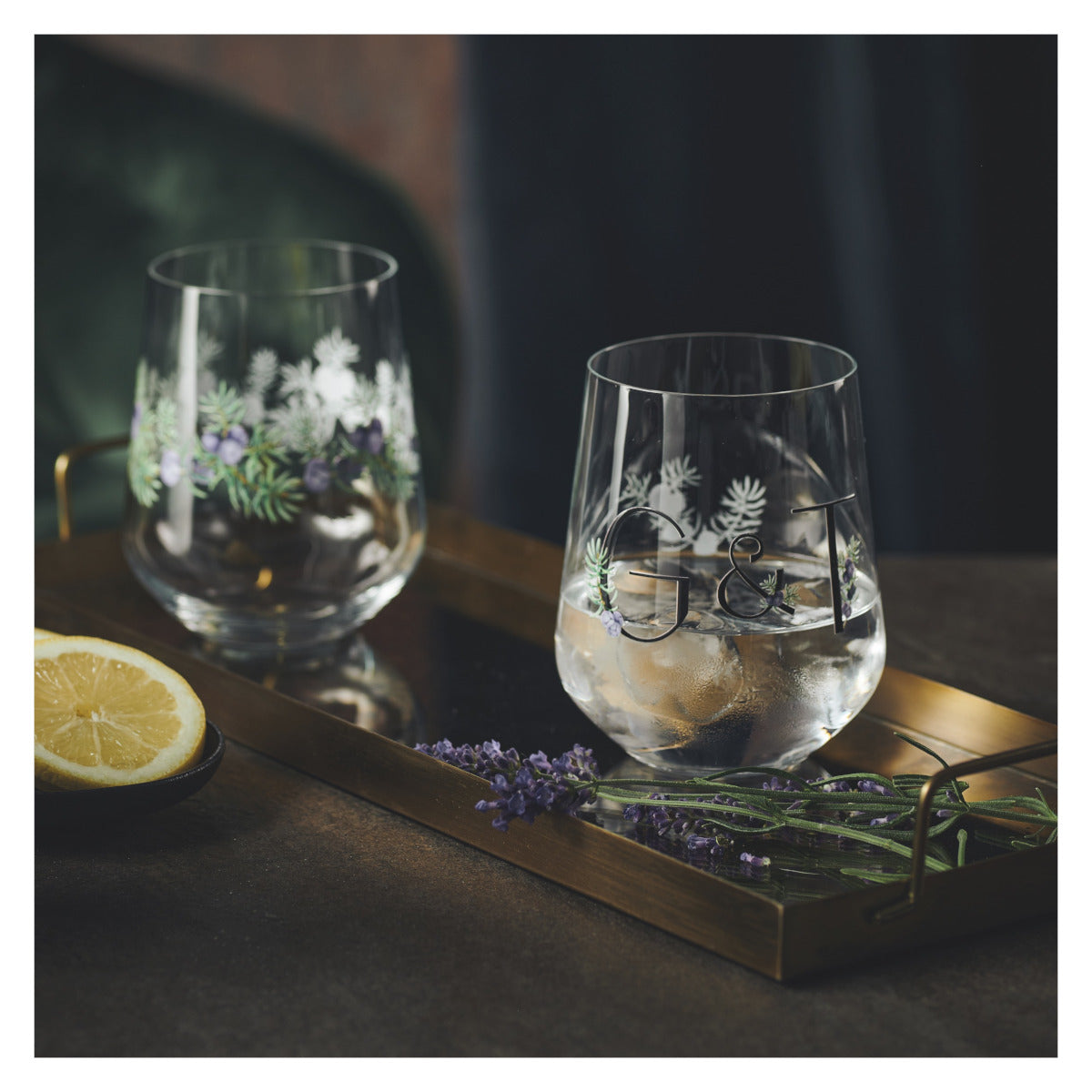 RITZENHOFF Botanic Lights Gin Tumbler 2er Set H23 #5 #6 Lifestyle