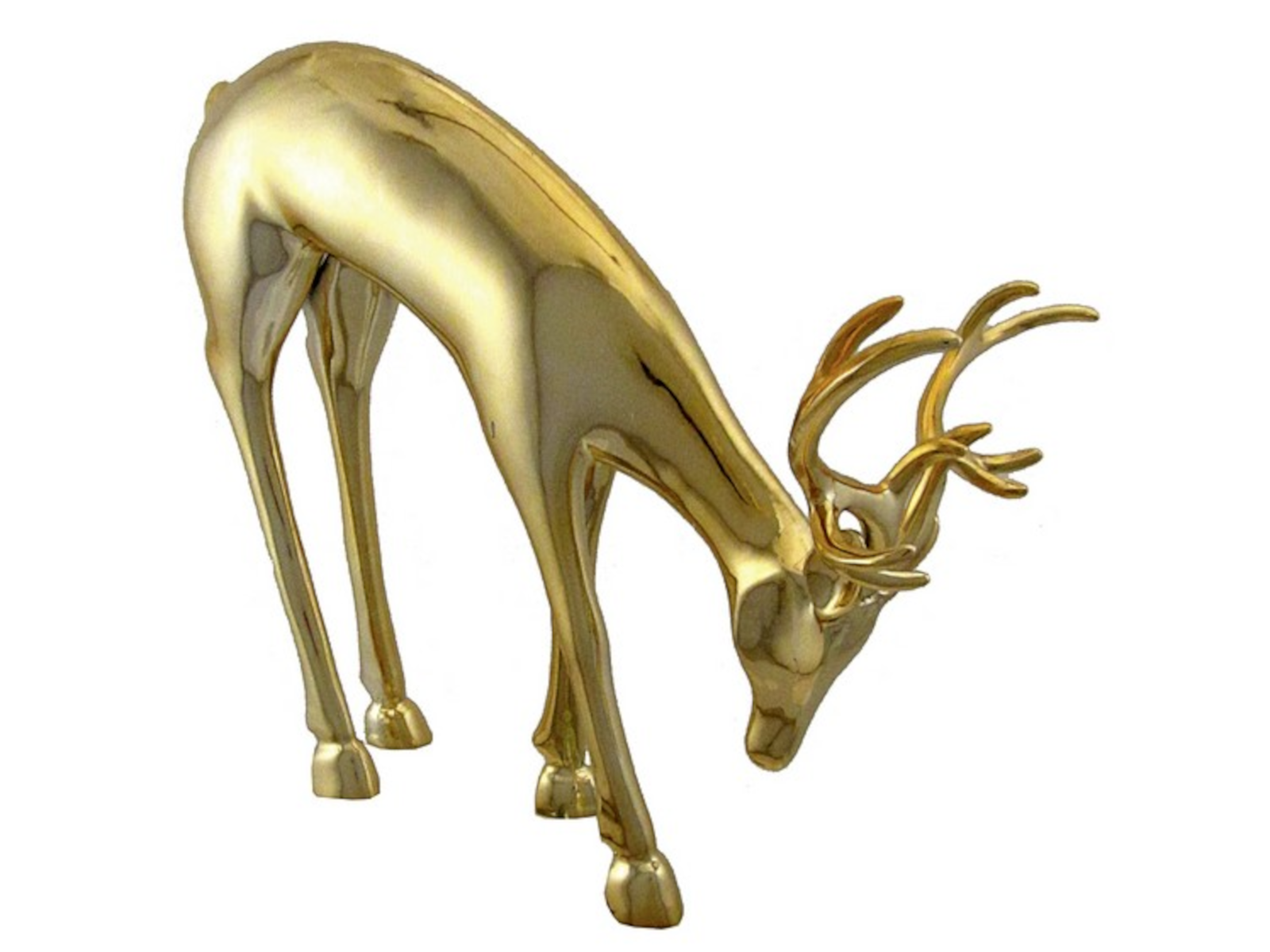 EK Polyresin Elch stehend Glamoroso