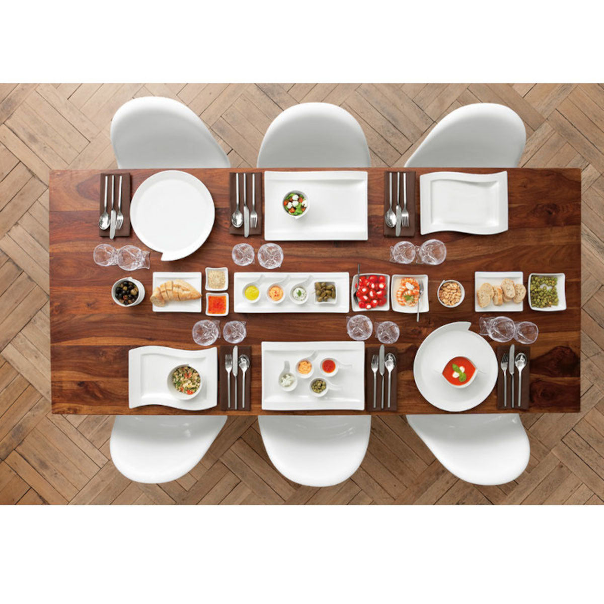 Villeroy & Boch New Wave Dip 8,5 x 8,5 cm Lifestyle 1