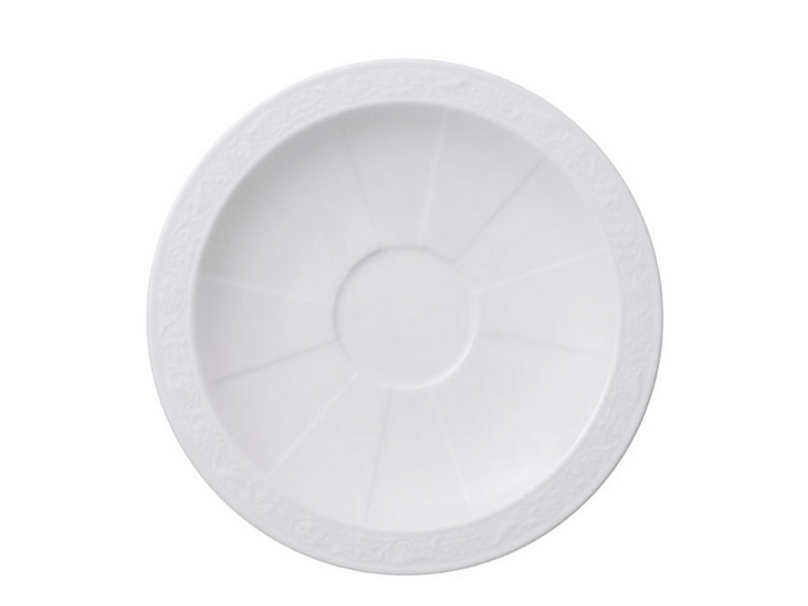 Villeroy & Boch White Pearl Kaffee-/Teeuntertasse 16 cm Freisteller