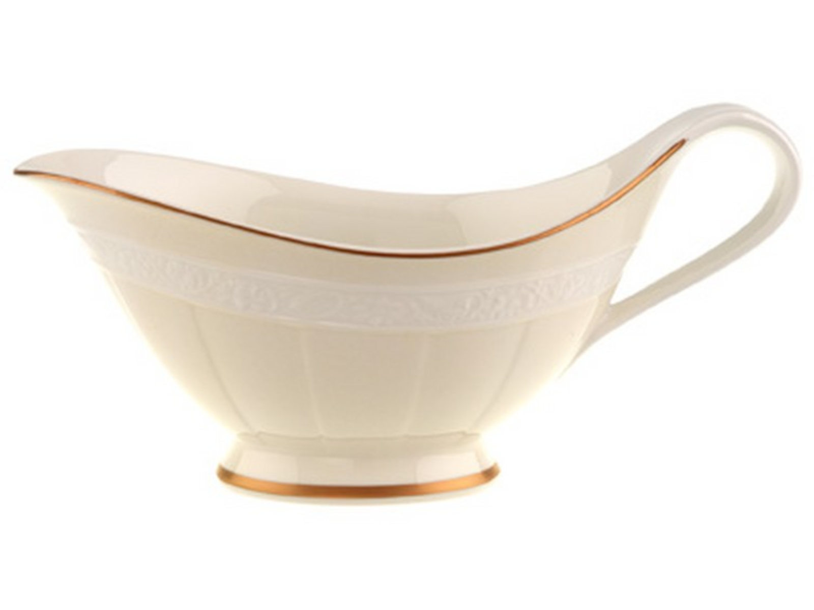 Villeroy & Boch Ivoire Sauciere-Oberteil 0,4 l Freisteller