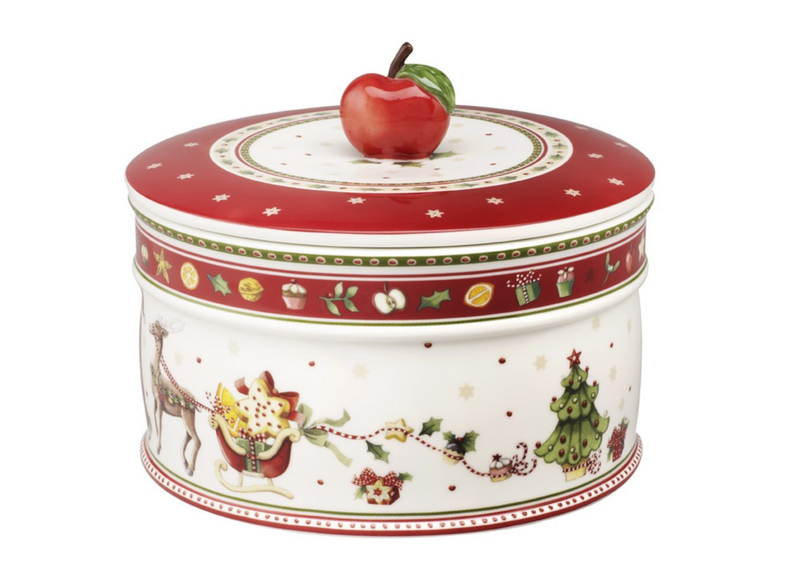 Villeroy & Boch Winter Bakery Delight Gebäckdose gross 13 x 17 cm Freisteller