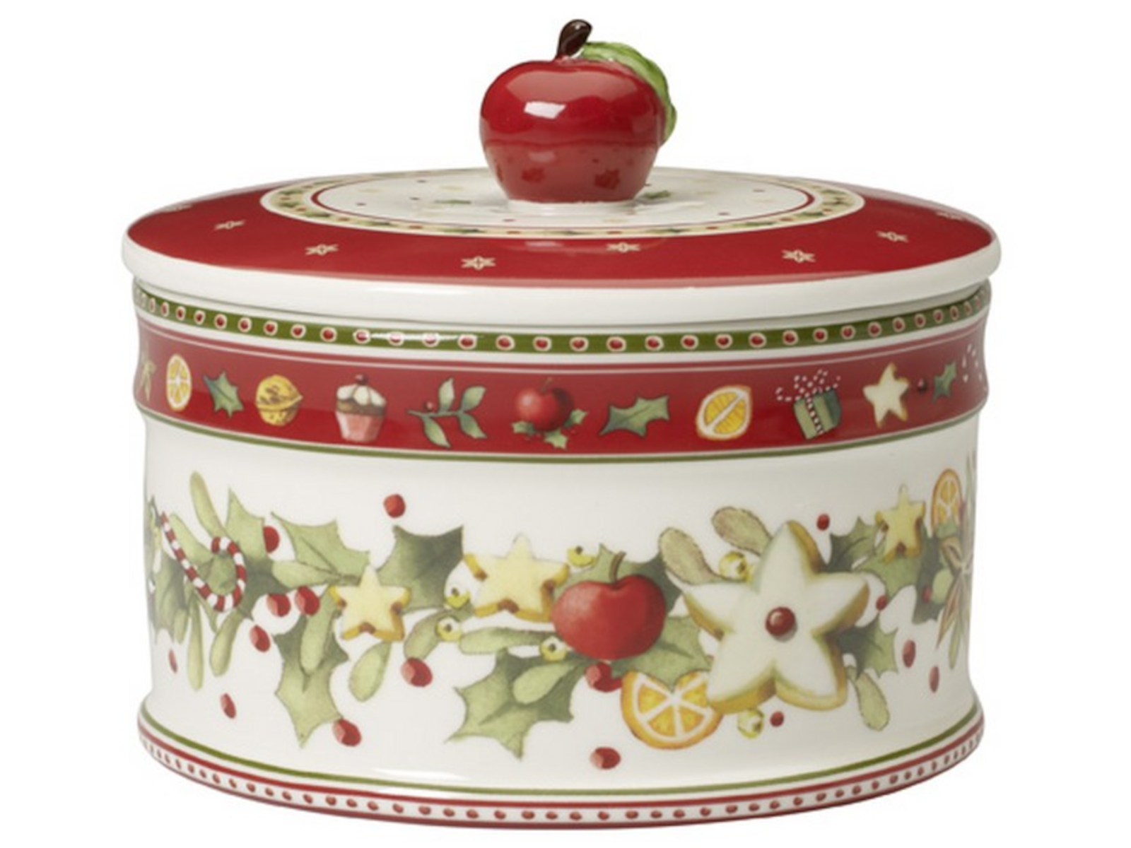 Villeroy & Boch Winter Bakery Delight Gebäckdose mittel Freisteller 1