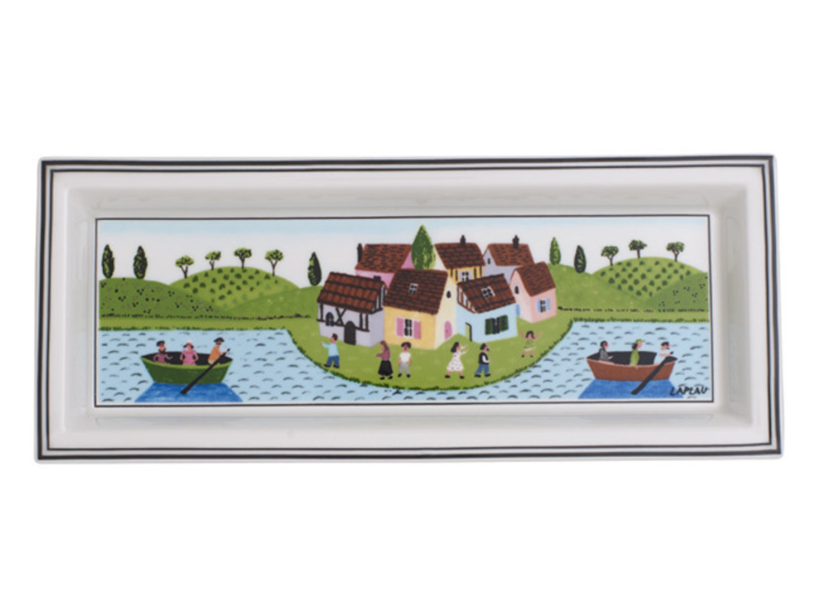Villeroy & Boch Design Naif Gifts Schale rechteckig 23,6 x 9,7 cm Freisteller