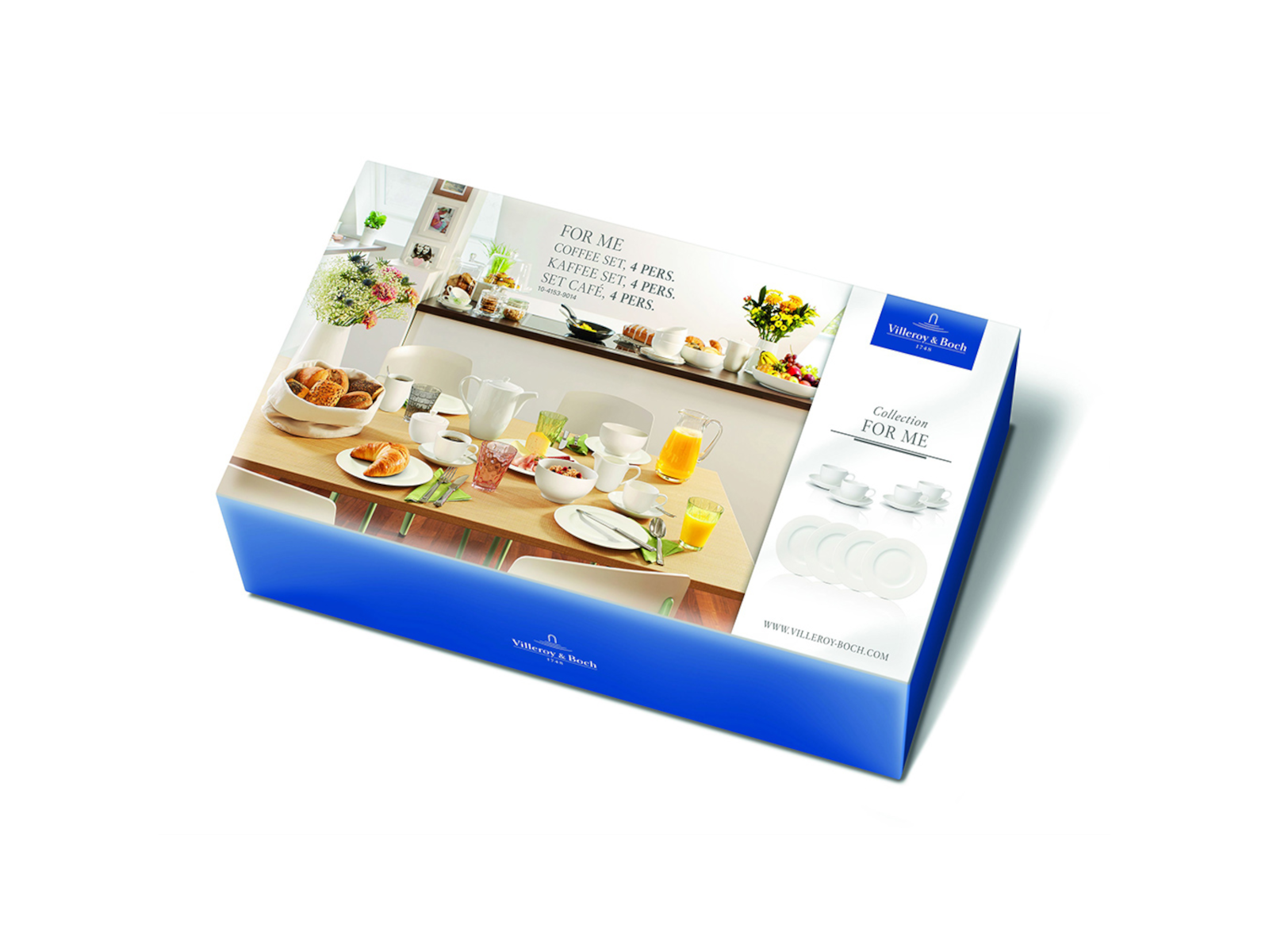 Villeroy & Boch For Me Kaffee-Set 4 Personen Freisteller 5