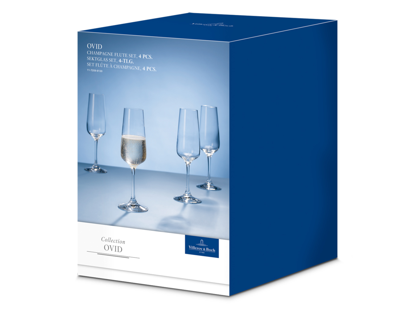 Villeroy & Boch Ovid Sektglas Set 4tlg. Freisteller 2