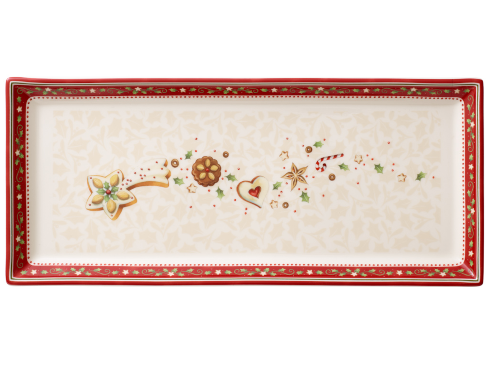 Villeroy & Boch Winter Bakery Delight Kuchenplatte rechteckig Freisteller