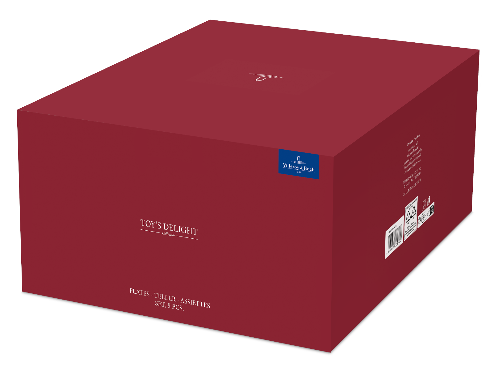 Villeroy & Boch Toy's Delight  Teller Set 8tlg. Freisteller 3