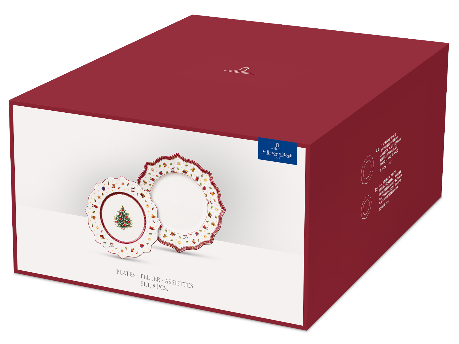 Villeroy & Boch Toy's Delight  Teller Set 8tlg. Freisteller 2