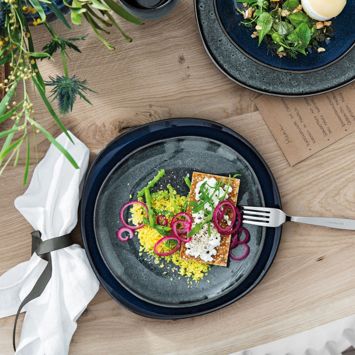 like by Villeroy & Boch 1042599071 Lave gris Frühstücks-Set 6tlg