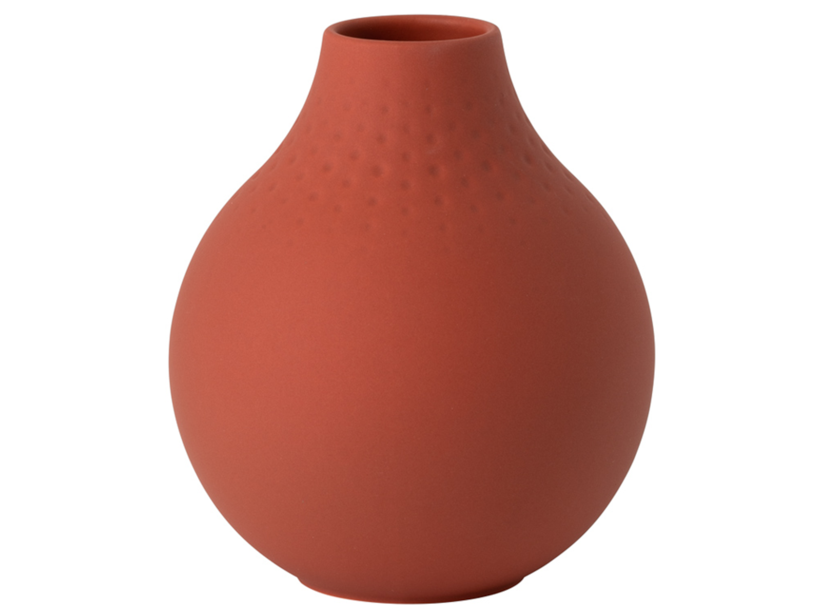 Villeroy & Boch Manufacture Collier terre Vase Perle klein 11,5 cm Freisteller