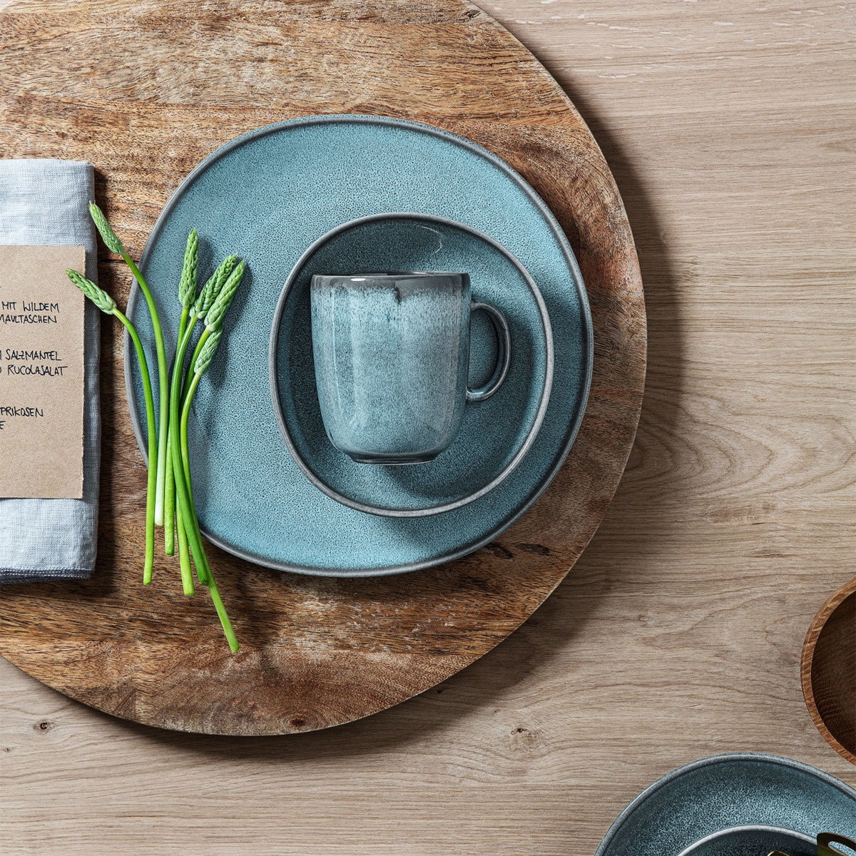 like. by Villeroy & Boch Lave glace Kaffeeuntertasse Lifestyle 1