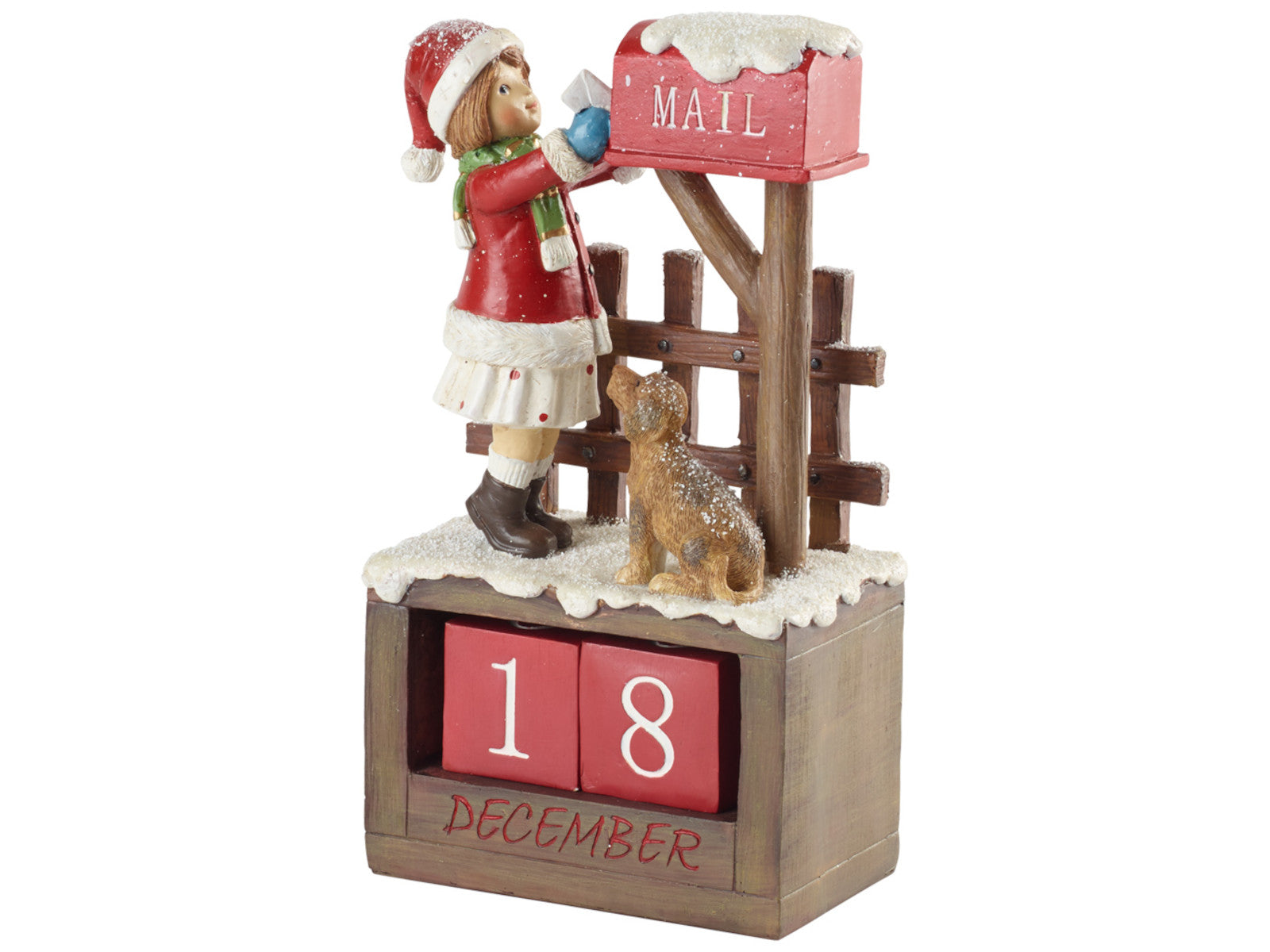 Villeroy & Boch Winter Collage Accessoires Kalendermädchen Freisteller