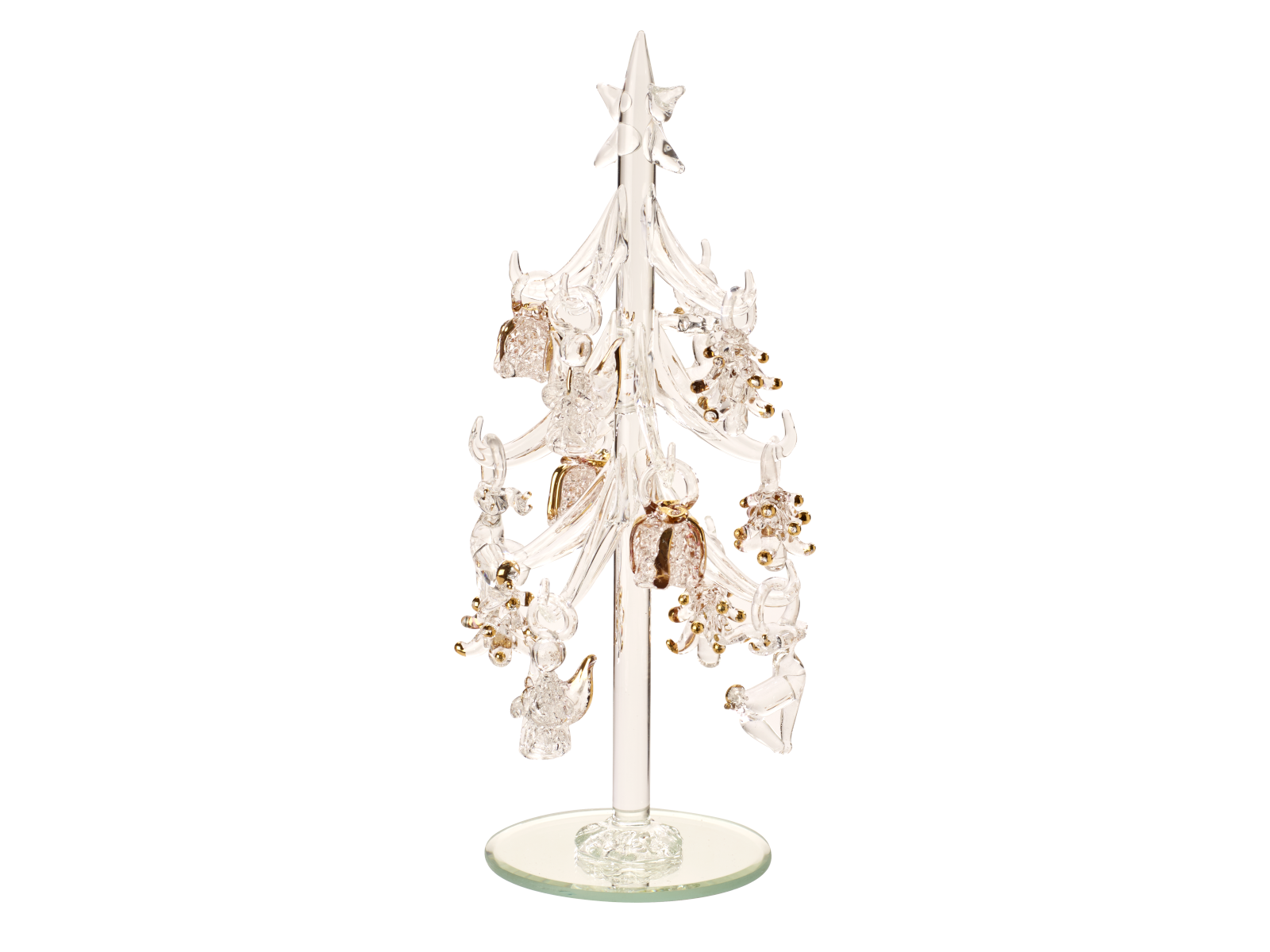 Villeroy & Boch Winter Collage Accessoires Glasbaum mit Ornamenten Freisteller