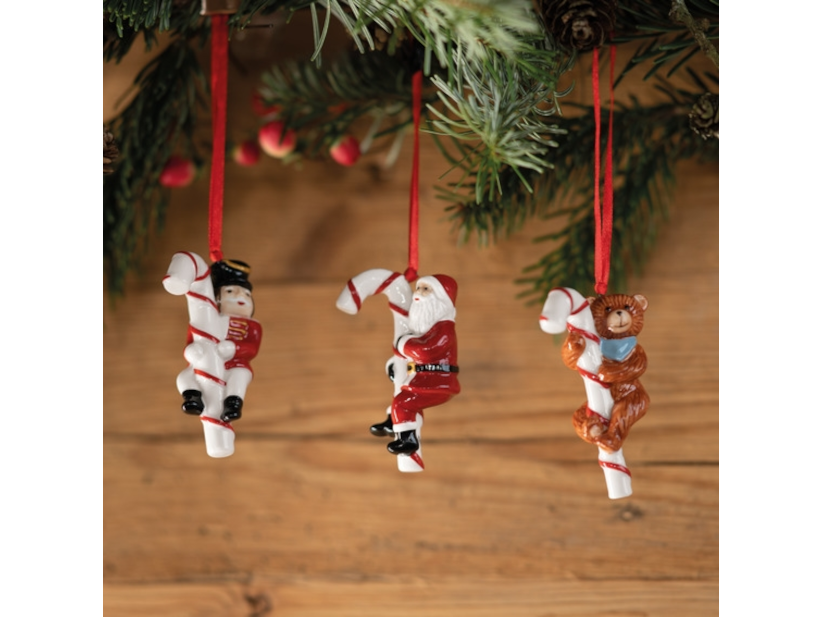 Villeroy & Boch Nostalgic Ornaments Ornamente Zuckerstange 3tlg. Lifestyle 1